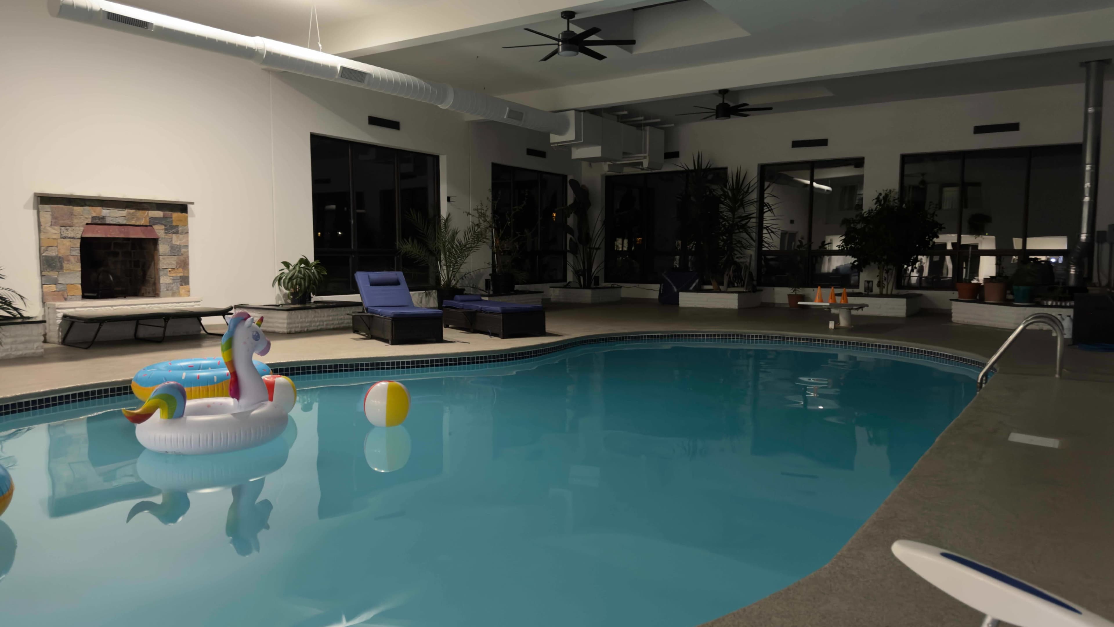 Resort-Style Indoor Pool Set for Film & Photo Image in East Hartford, East Hartford, CT