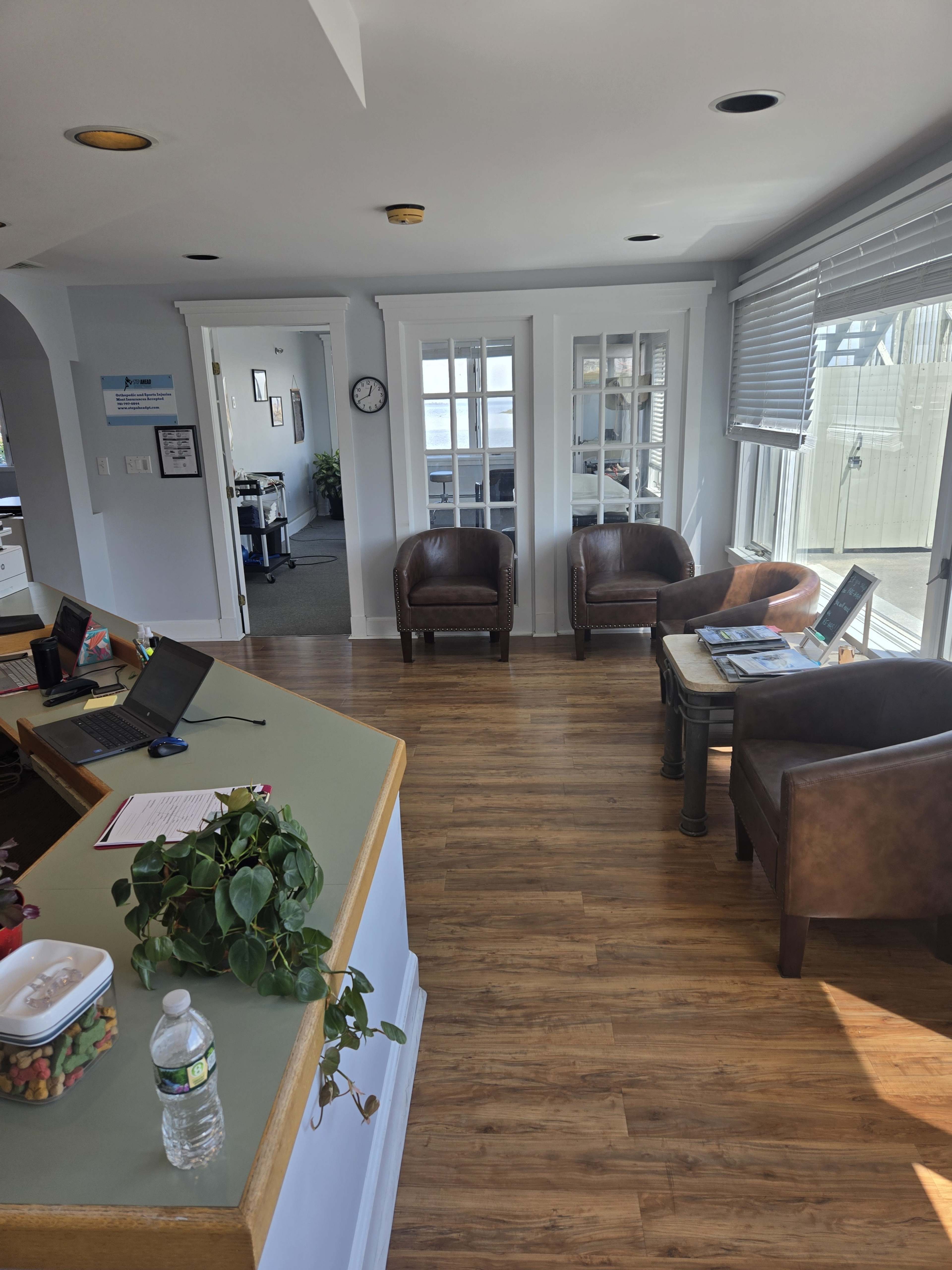 Professional Health and Wellness Office space with ocean front views. Private deck overlooking ocean Image in Marblehead Historic District, Marblehead, MA