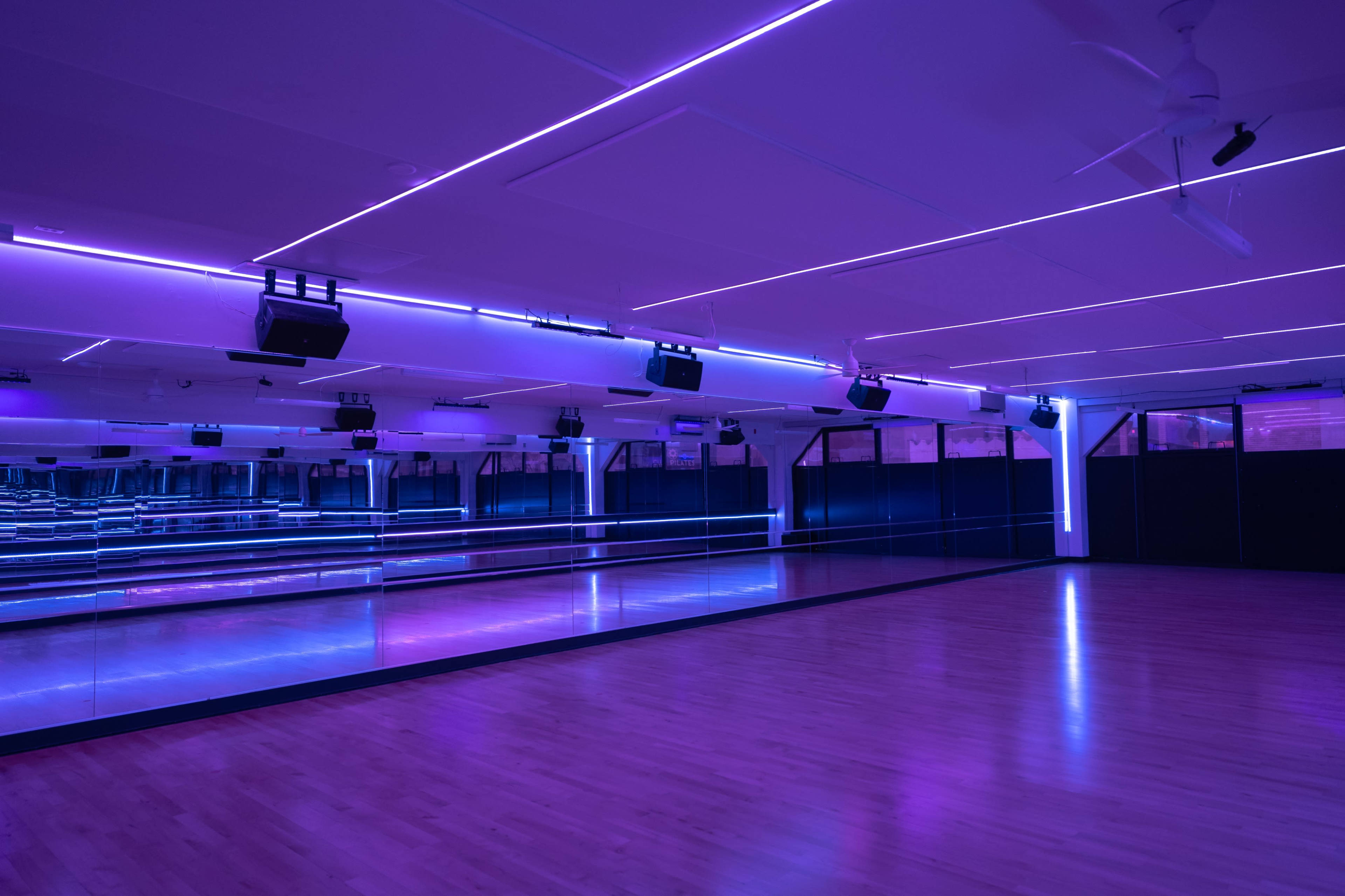 Center City Dance Studio w/ speakers and lighting Image in Center City, Philadelphia, PA