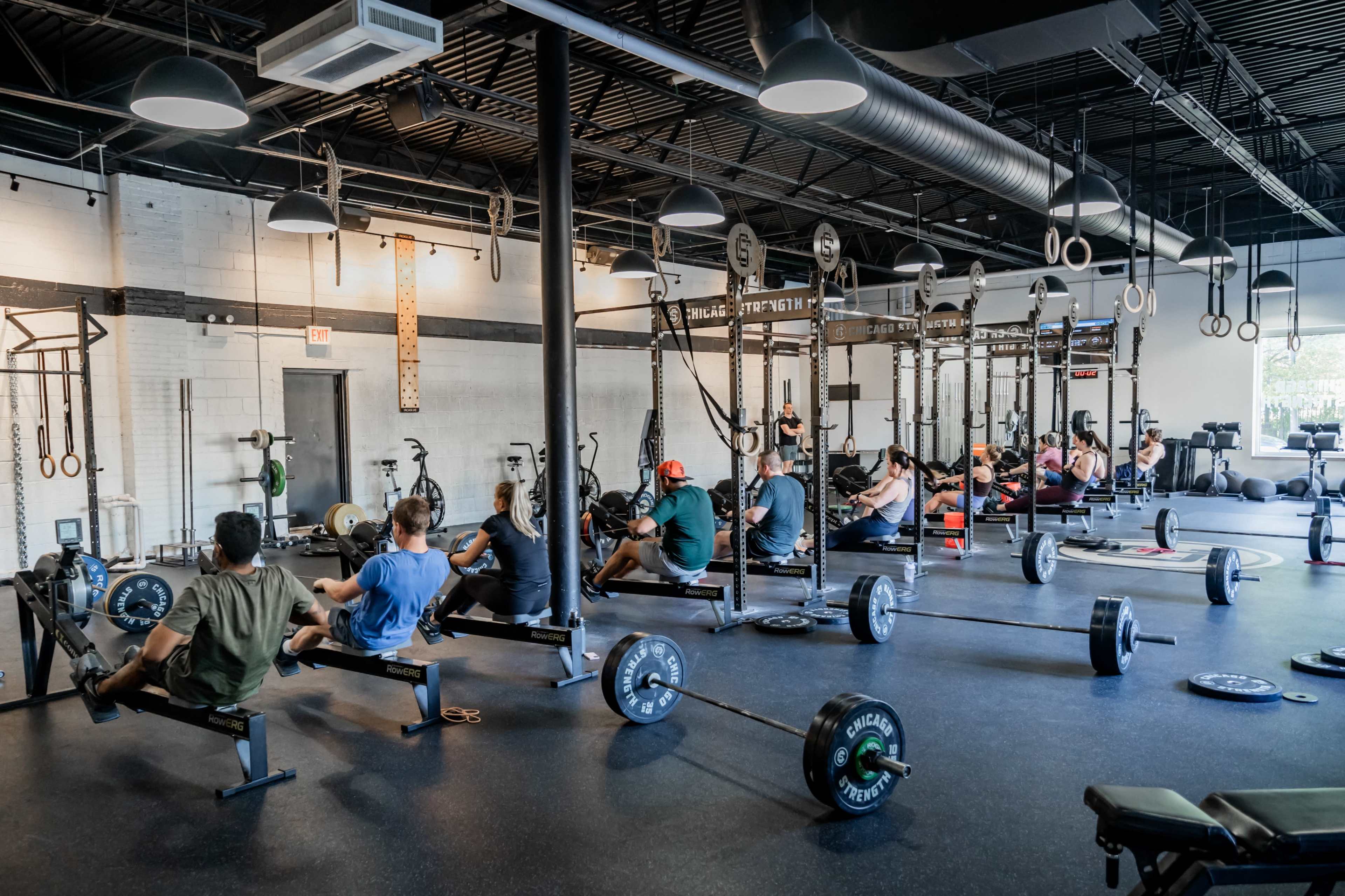 Expansive High End River North Boutique Fitness Studio Image in Near North Side, Chicago, IL