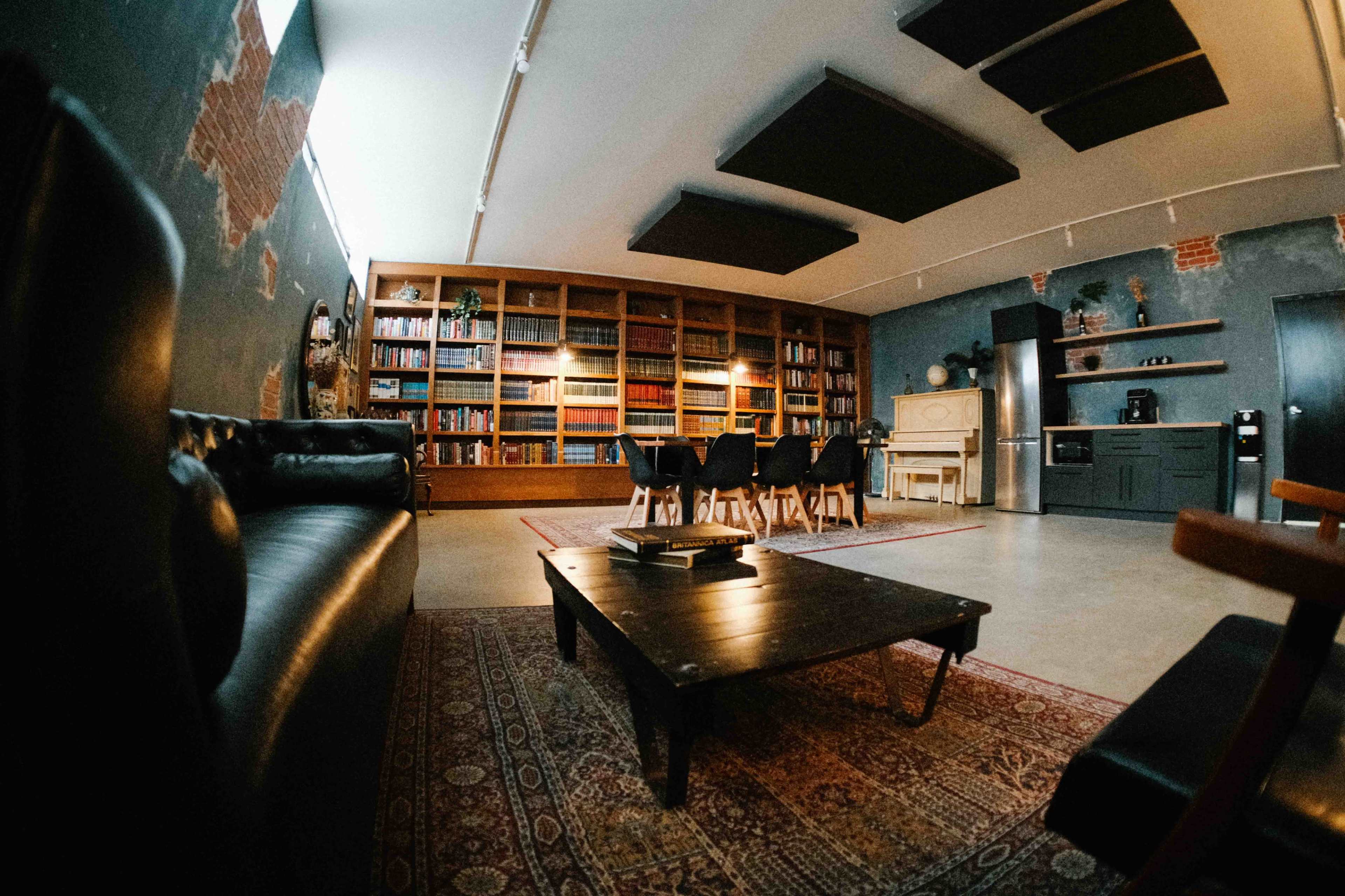 Refined Library Lounge in East Van Image in Grandview-Woodland, Vancouver, BC