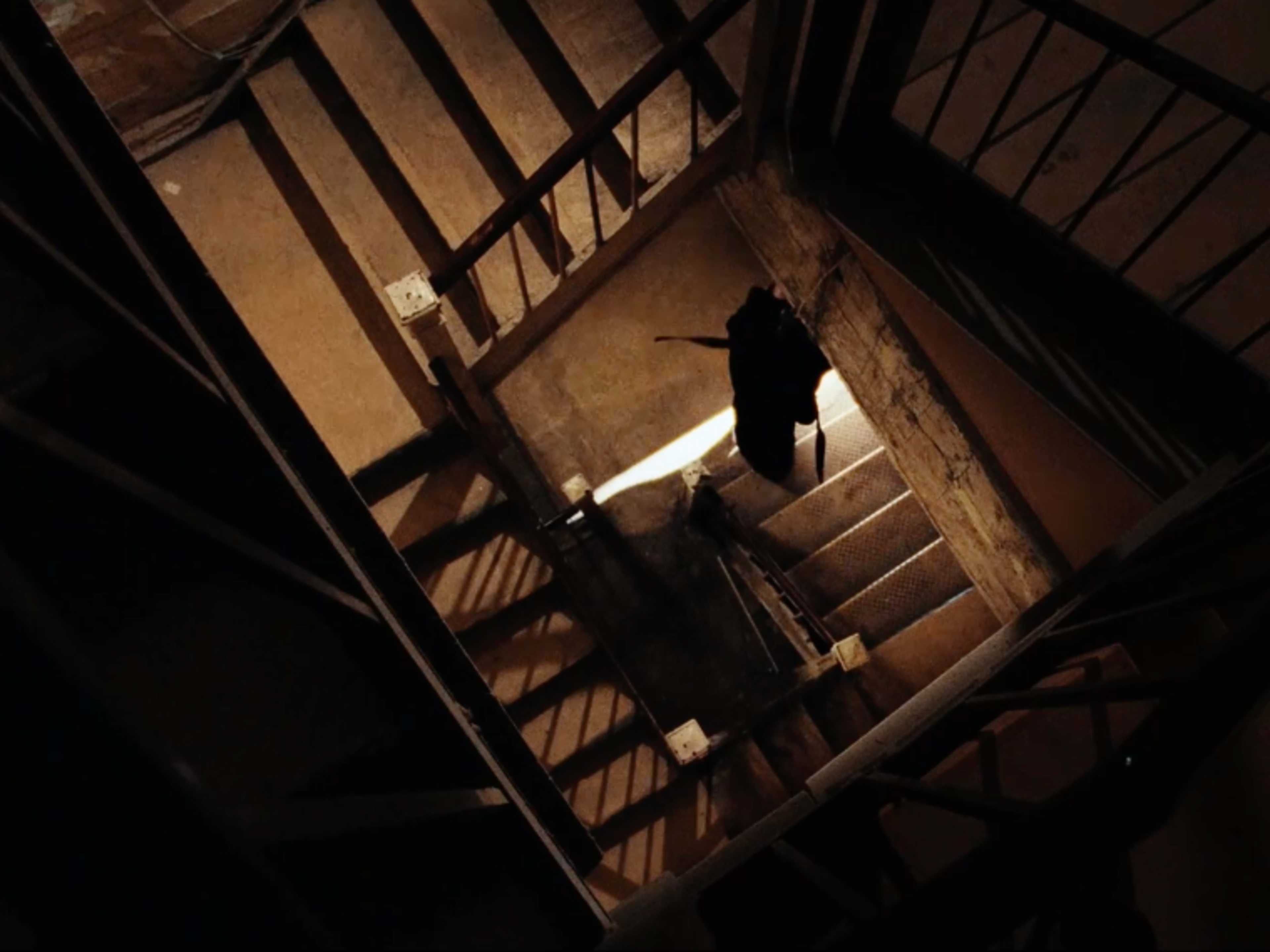 Industrial Stairwell Filming Access