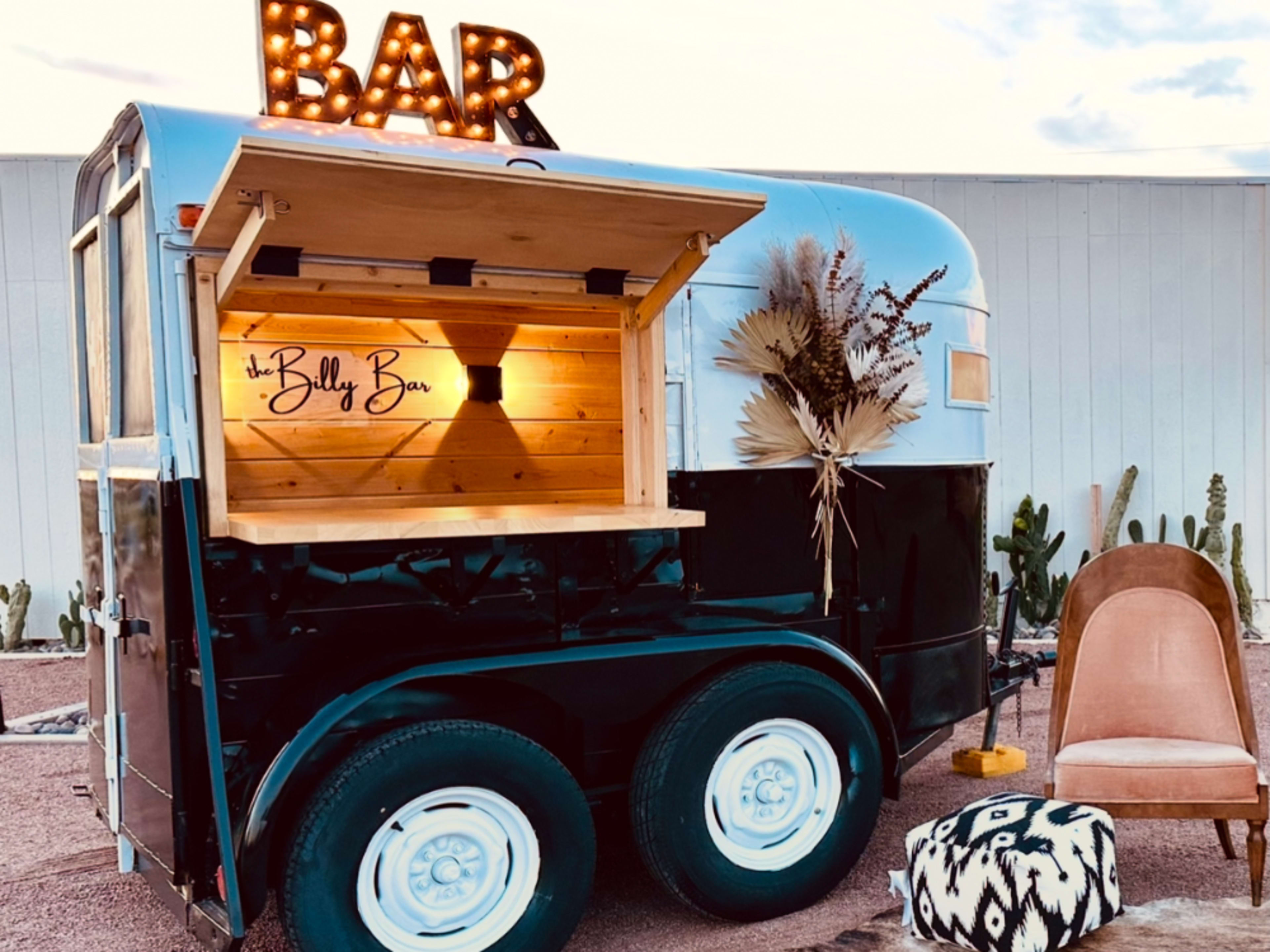 Restored Horse Trailer Bar