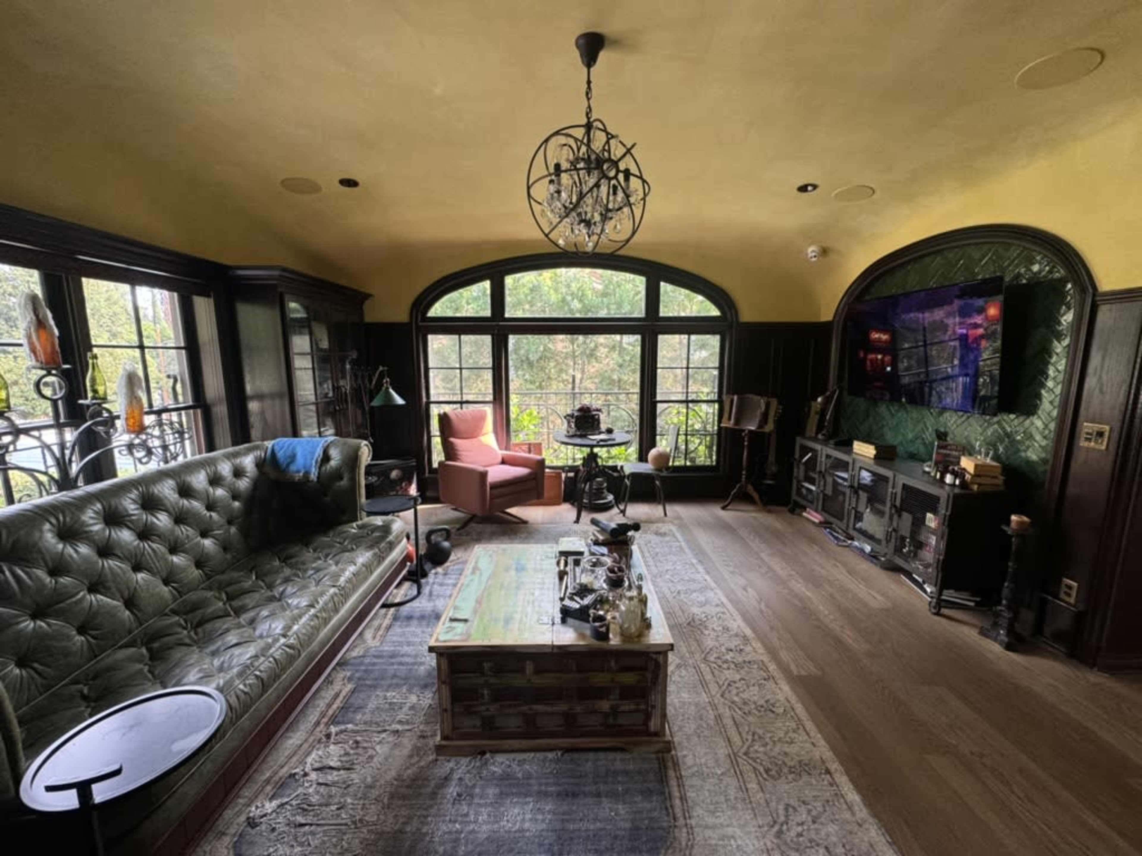Eclectic Library - Sitting Area (Gothic Vibes) Image in Los Feliz, Los Angeles, CA