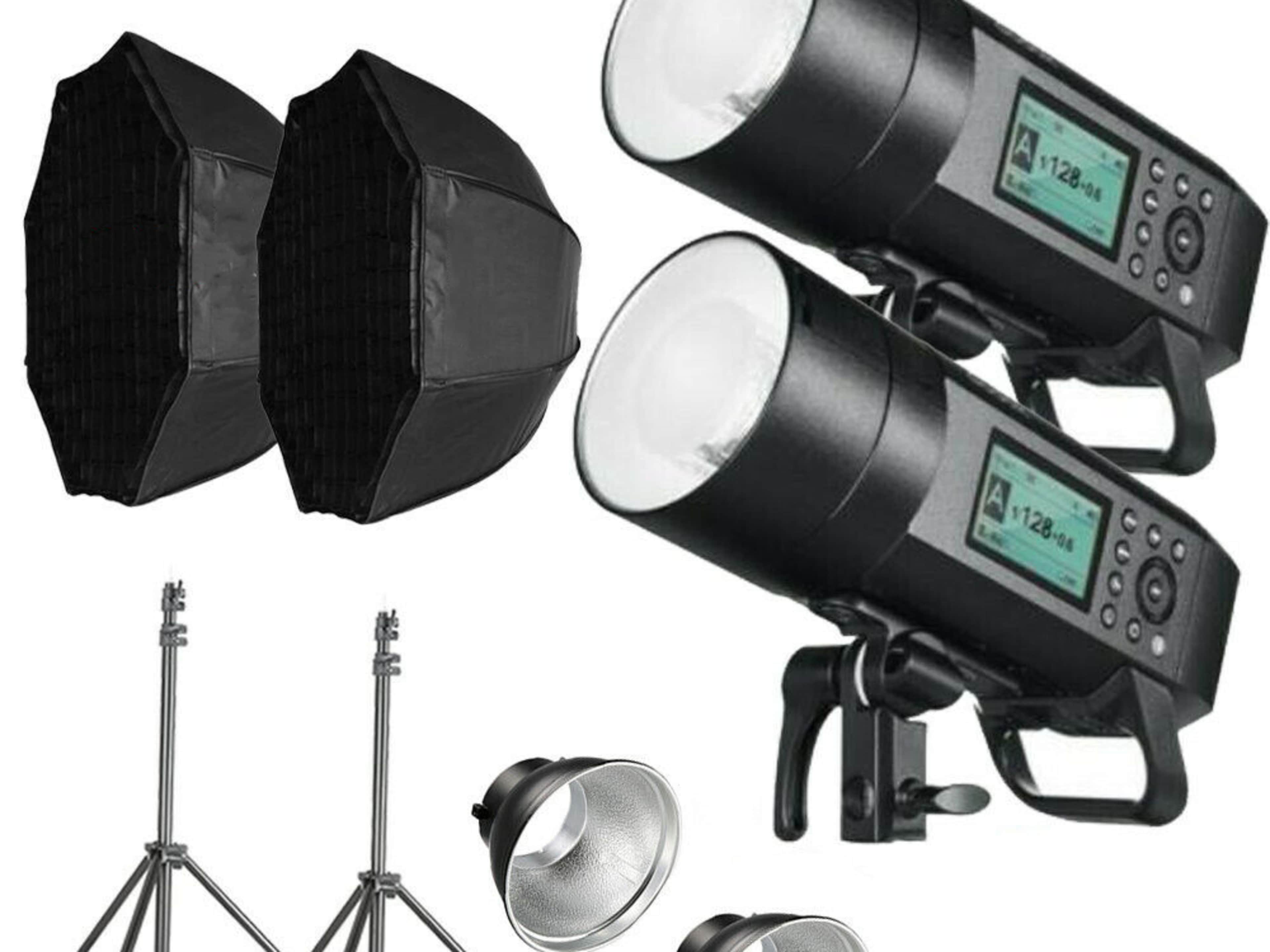 2 Strobe Lighting Kit
