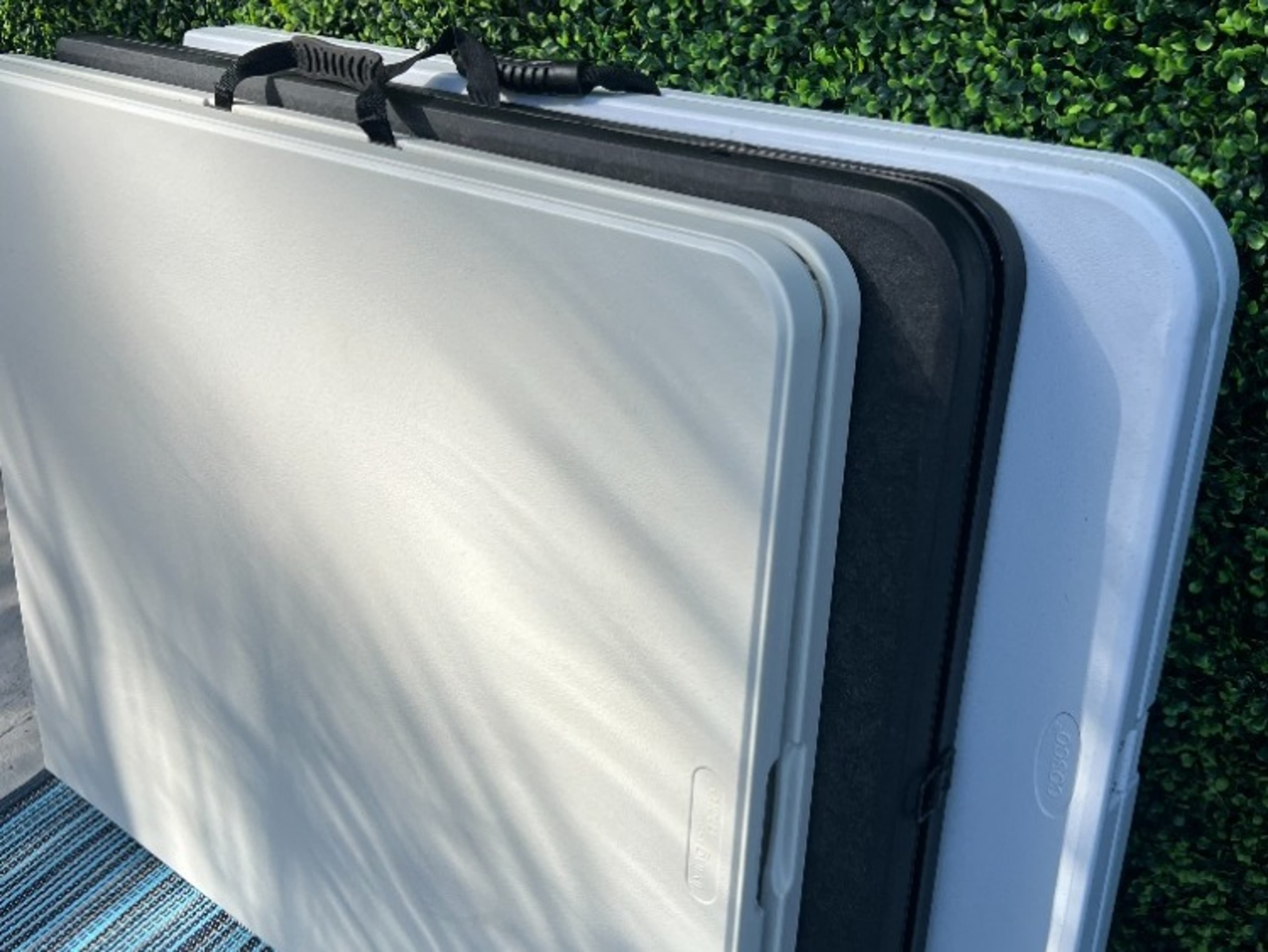 Bundle of three 6 foot tables