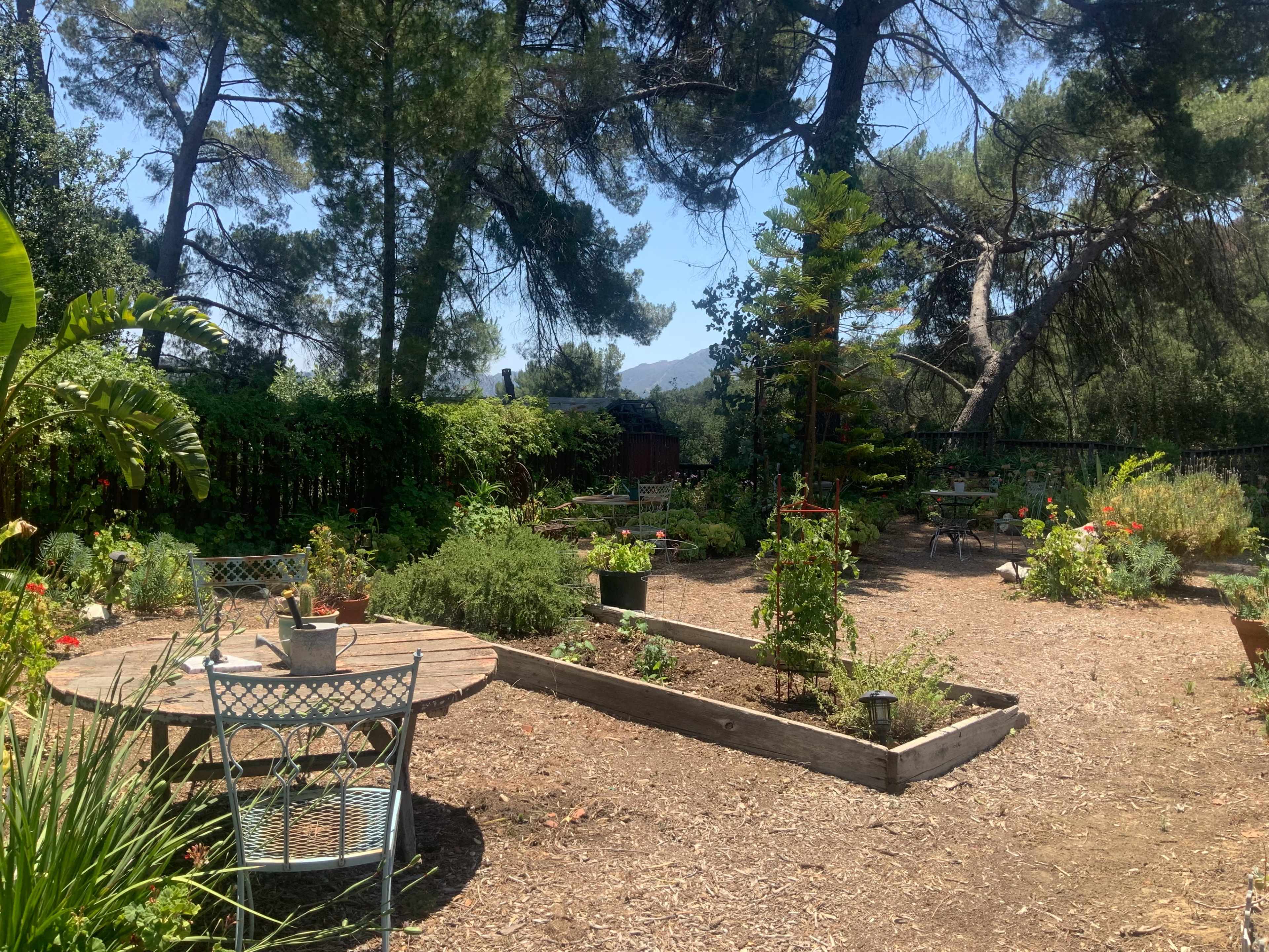 1925 Canyon Top View Garden Outpost House Image in Topanga, Topanga, CA