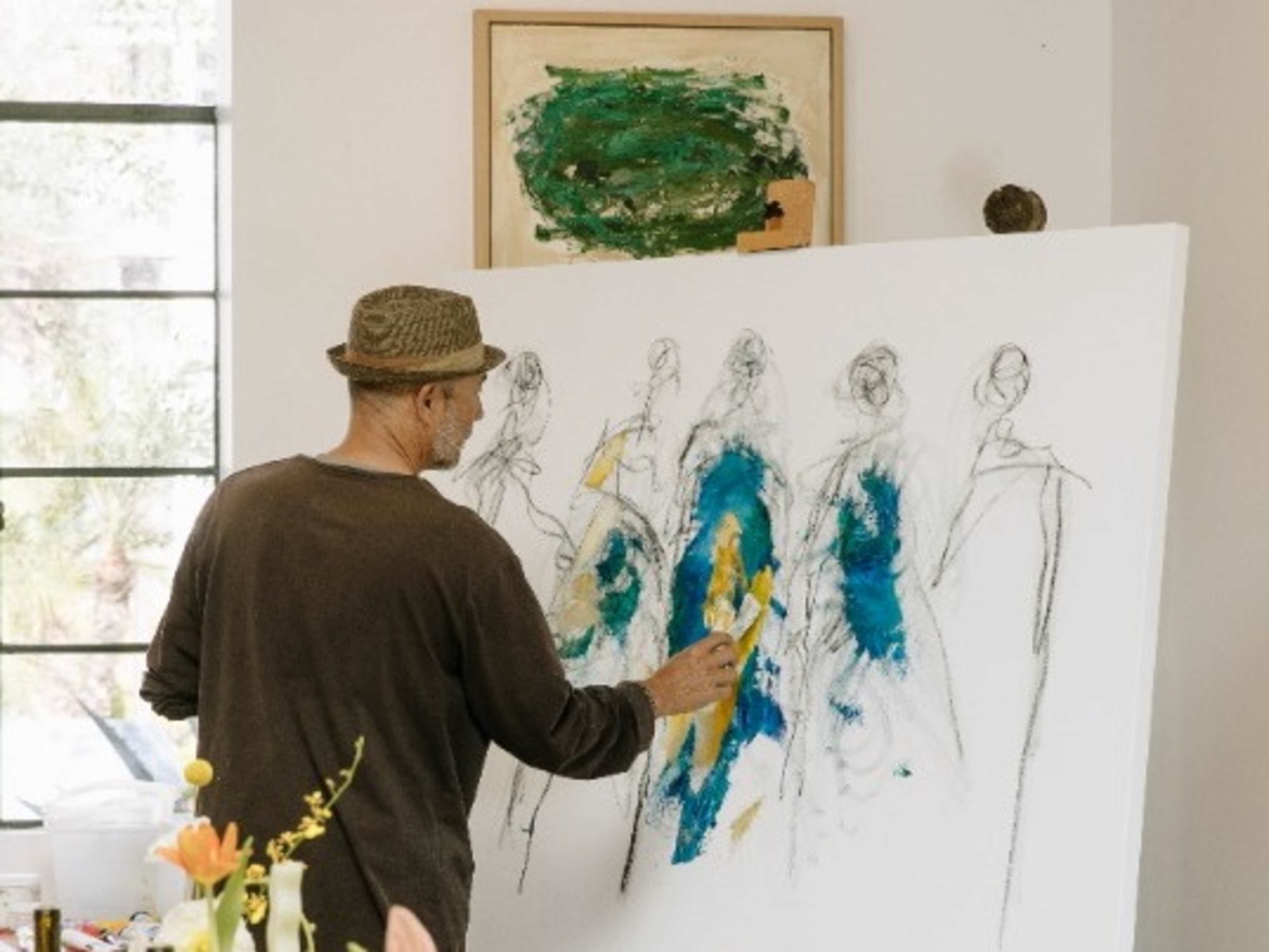 Live Painting by Walter Redondo
