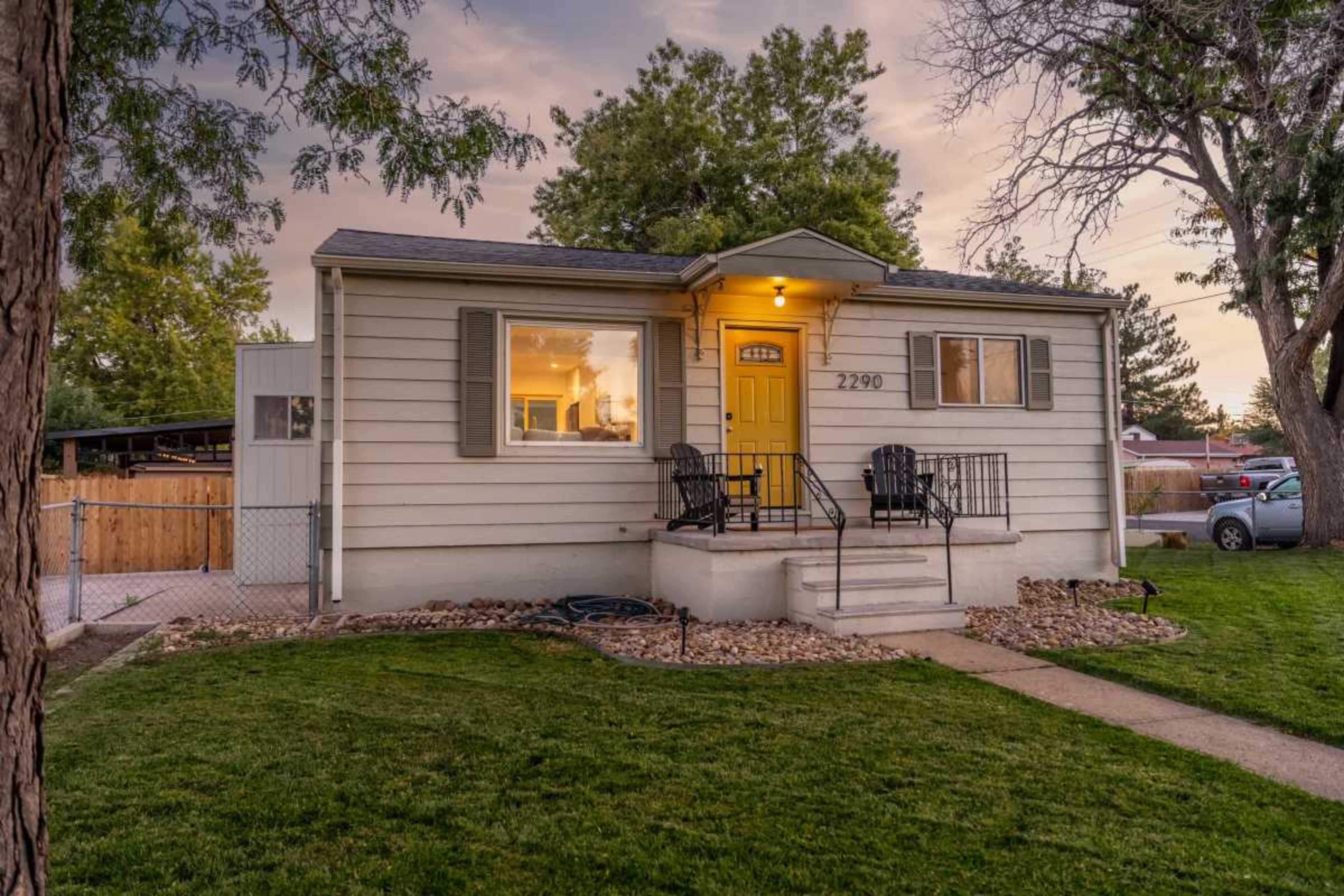 Boho-Chic Denver Home with Large Back Yard Image in Berkley, Denver, CO