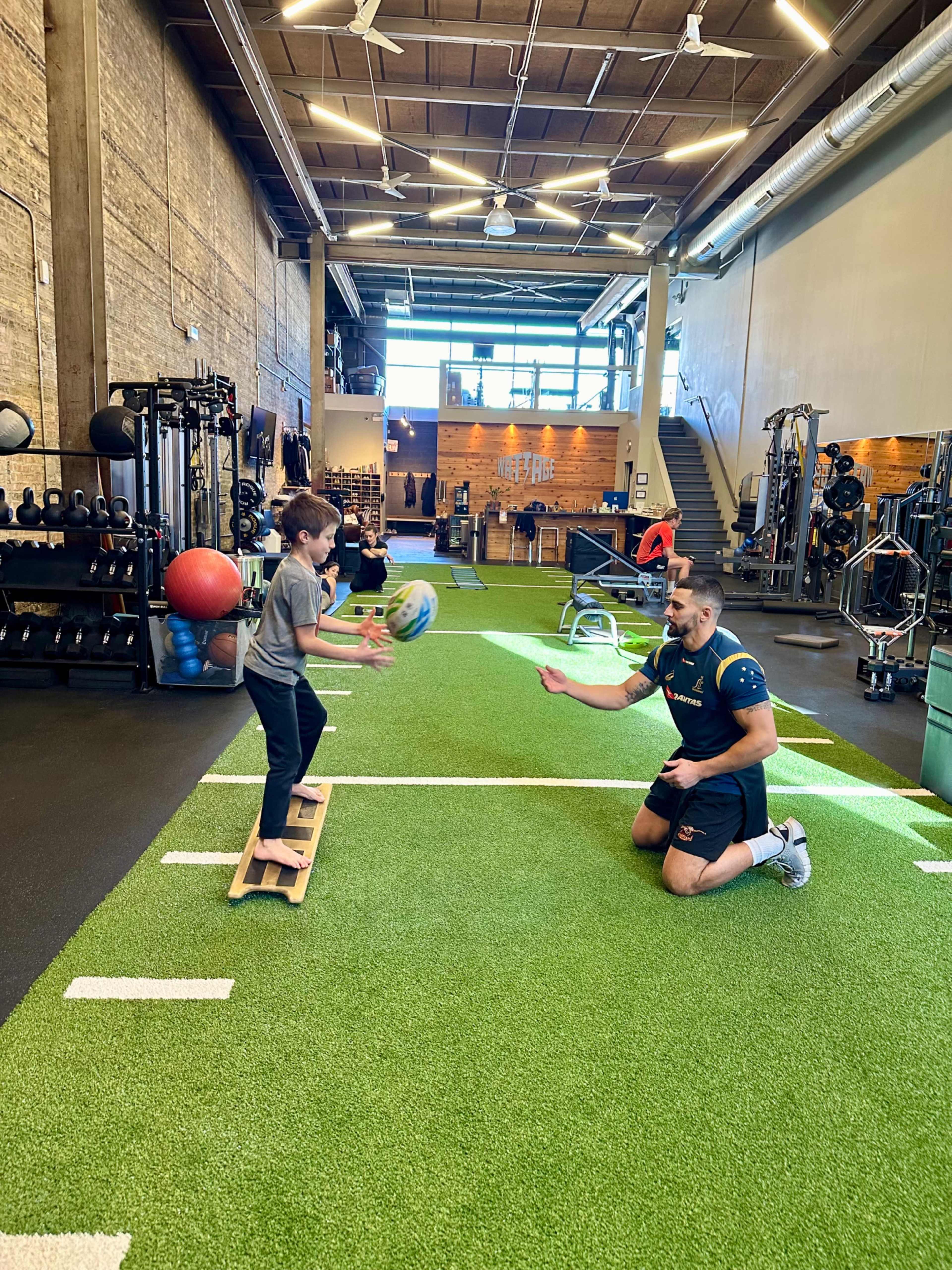 Industrial Chic Modern "Open Concept" Gym Image in West Town, Chicago, IL