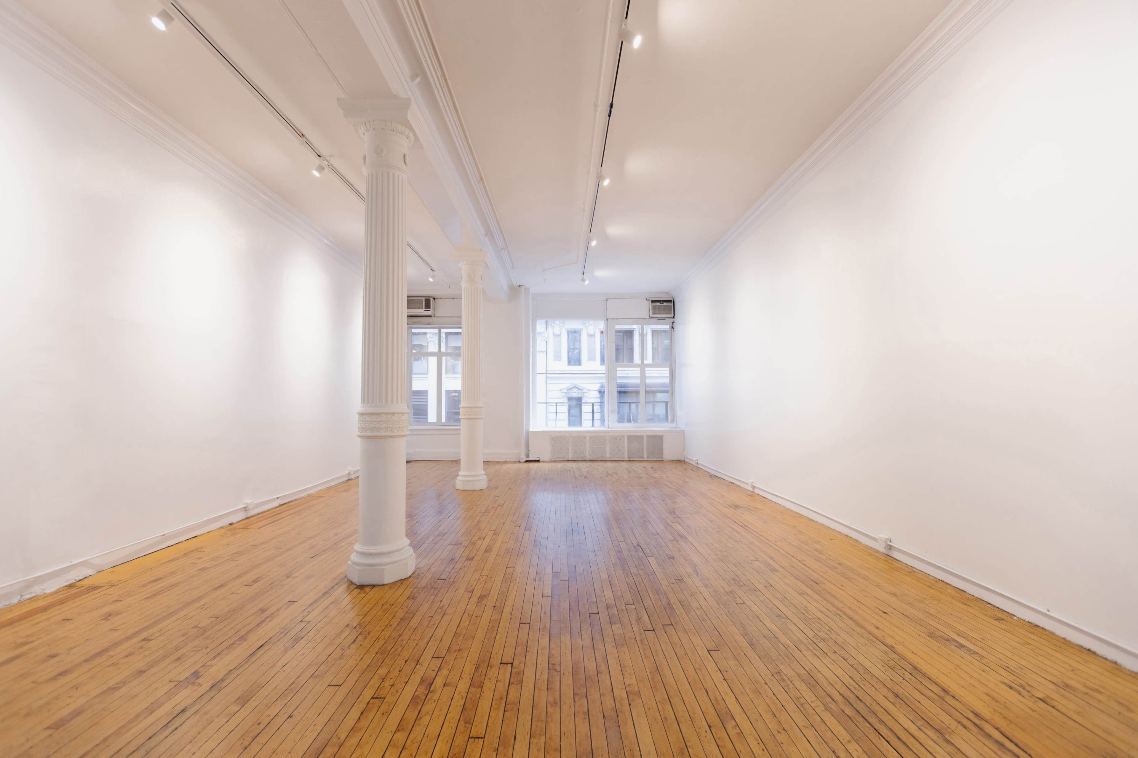 Midtown Manhattan Versatile Event Space with Unique Roman Columns, Artistic Gallery Vibe, and Flexible Setup Image in Midtown Manhattan, New York, NY