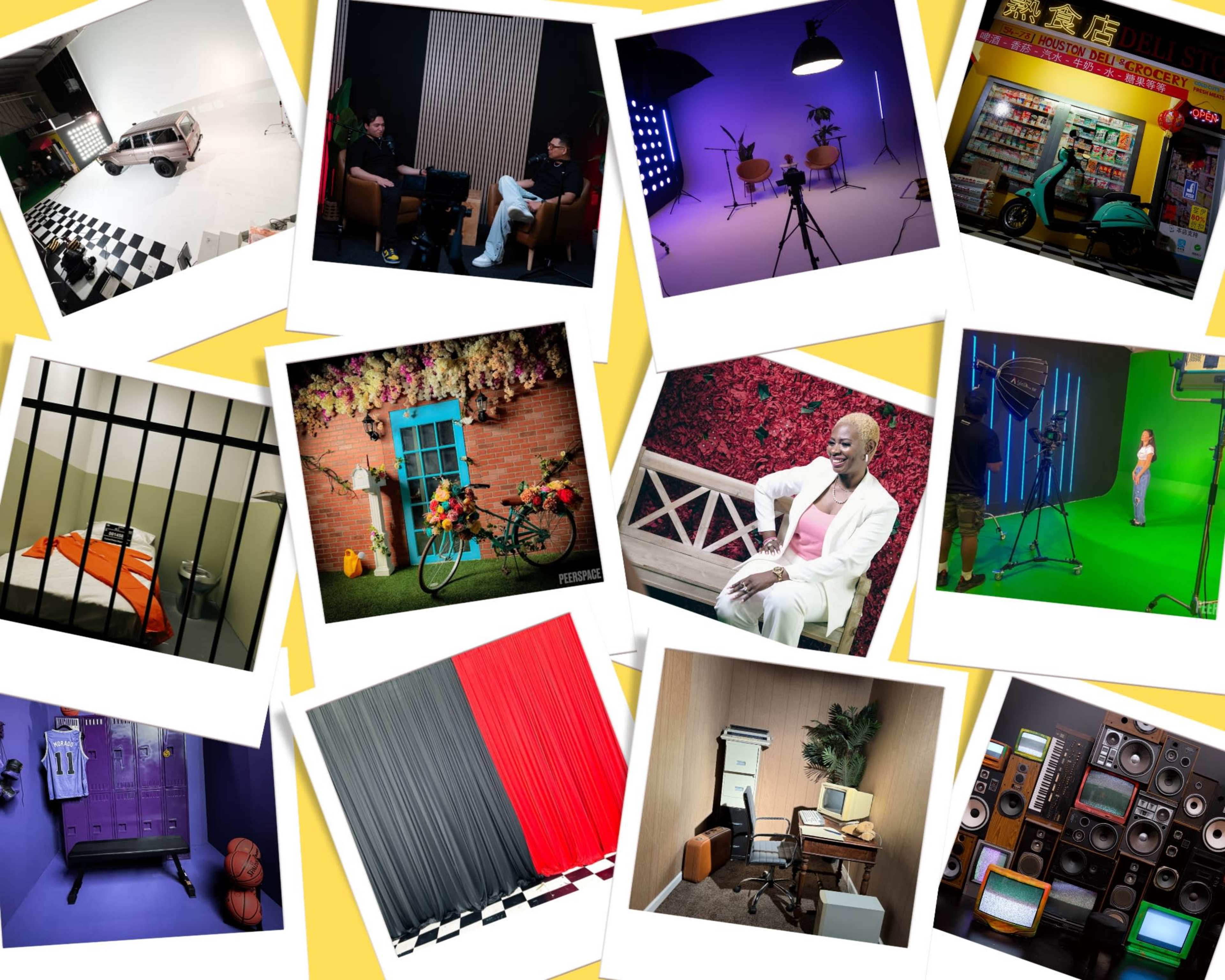 More than 20 custom sets, white Cyc, Green screem, ligths wall and more.... Image in Westside, Hosuton, TX