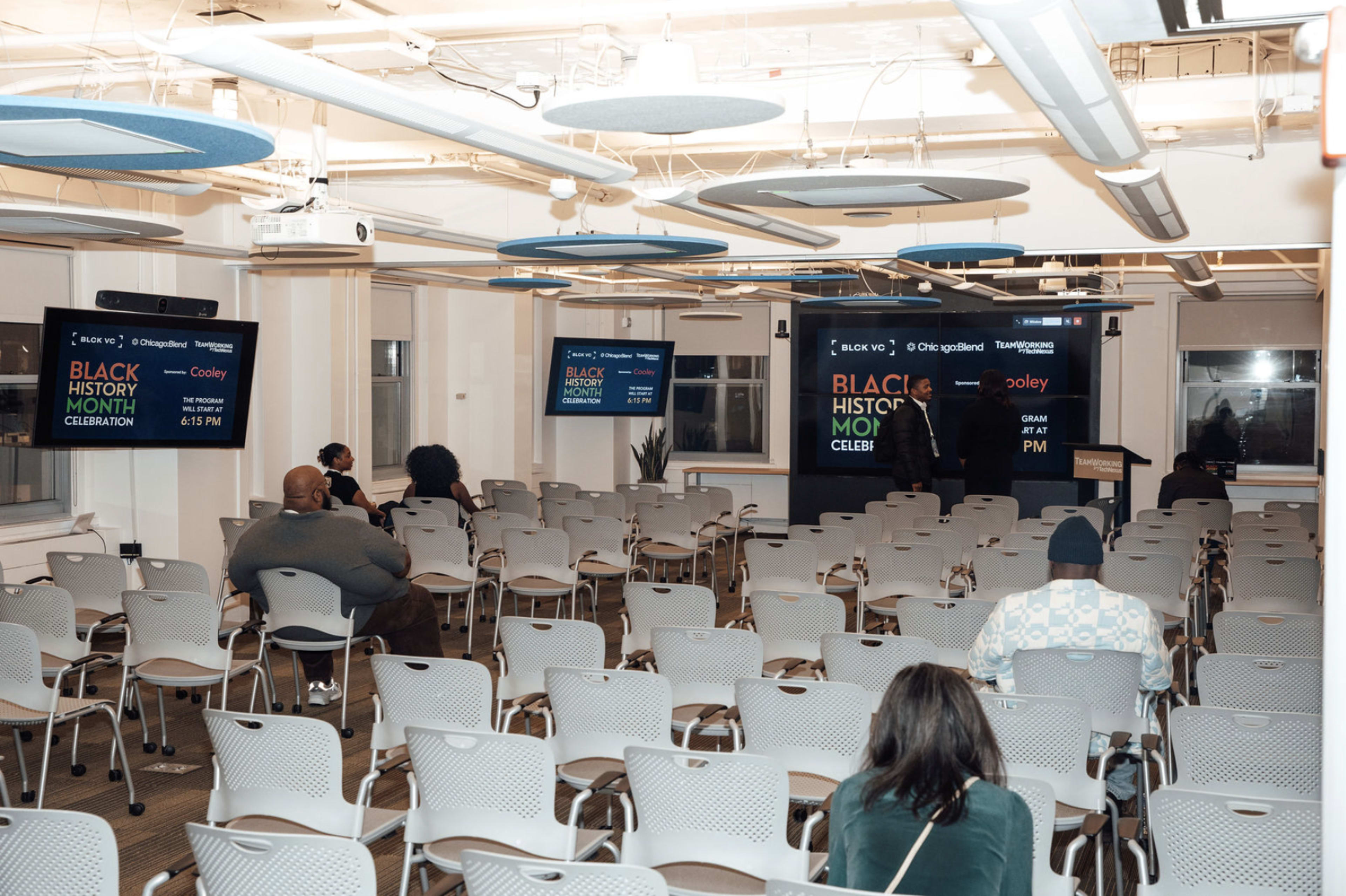 Virtual Enabled Meeting Rooms with City Views | Ideal for In-Person & Virtual Off-sites | Bright & Modern in a Tech Focused Shared Workspace! Conference Rooms ABCD Combined Image in Chicago Loop, Chicago, IL