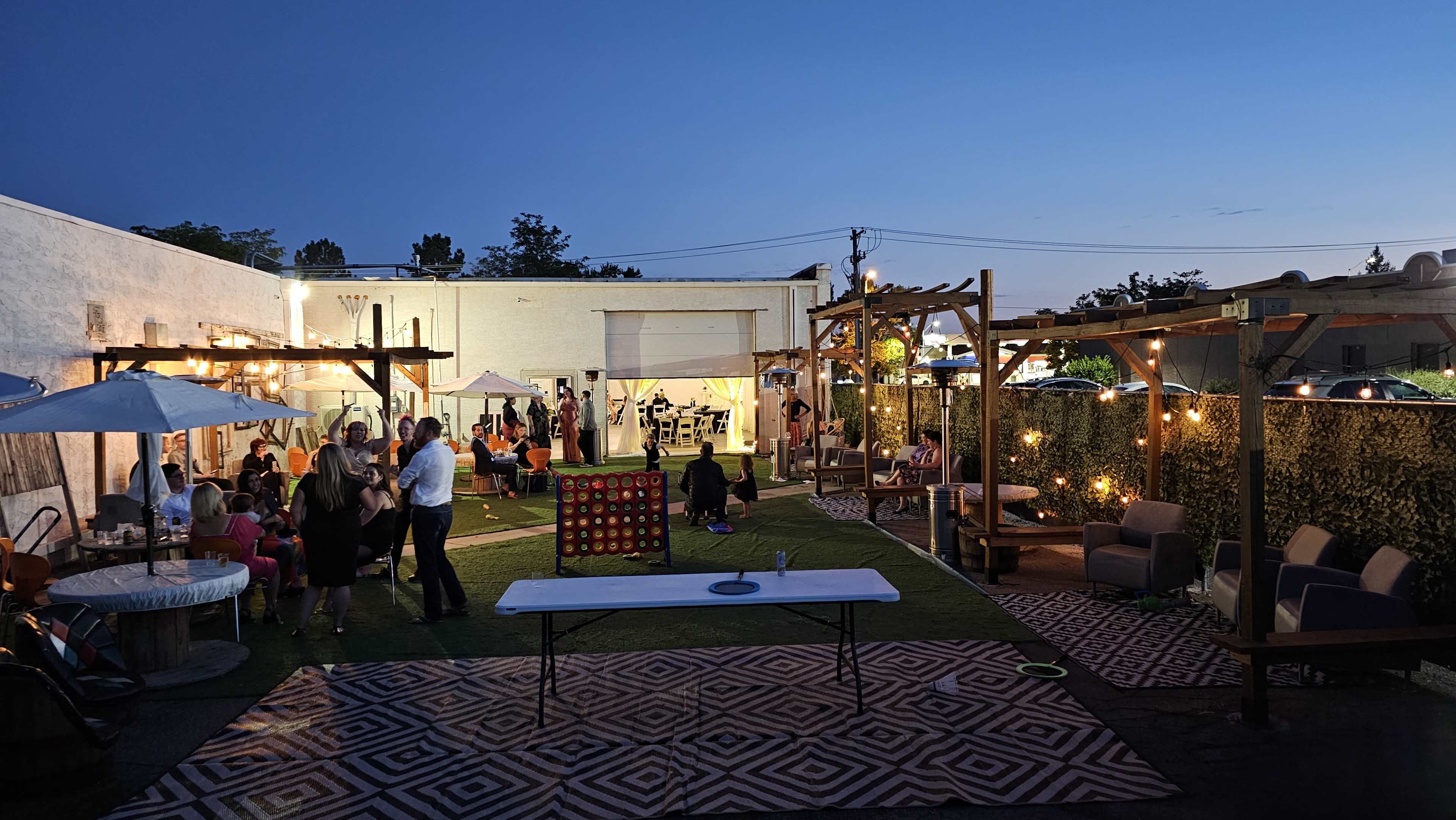 Urban centrally located event warehouse with Industrial chic vibe and private courtyard Image in Colorado Springs, Colorado Springs, CO