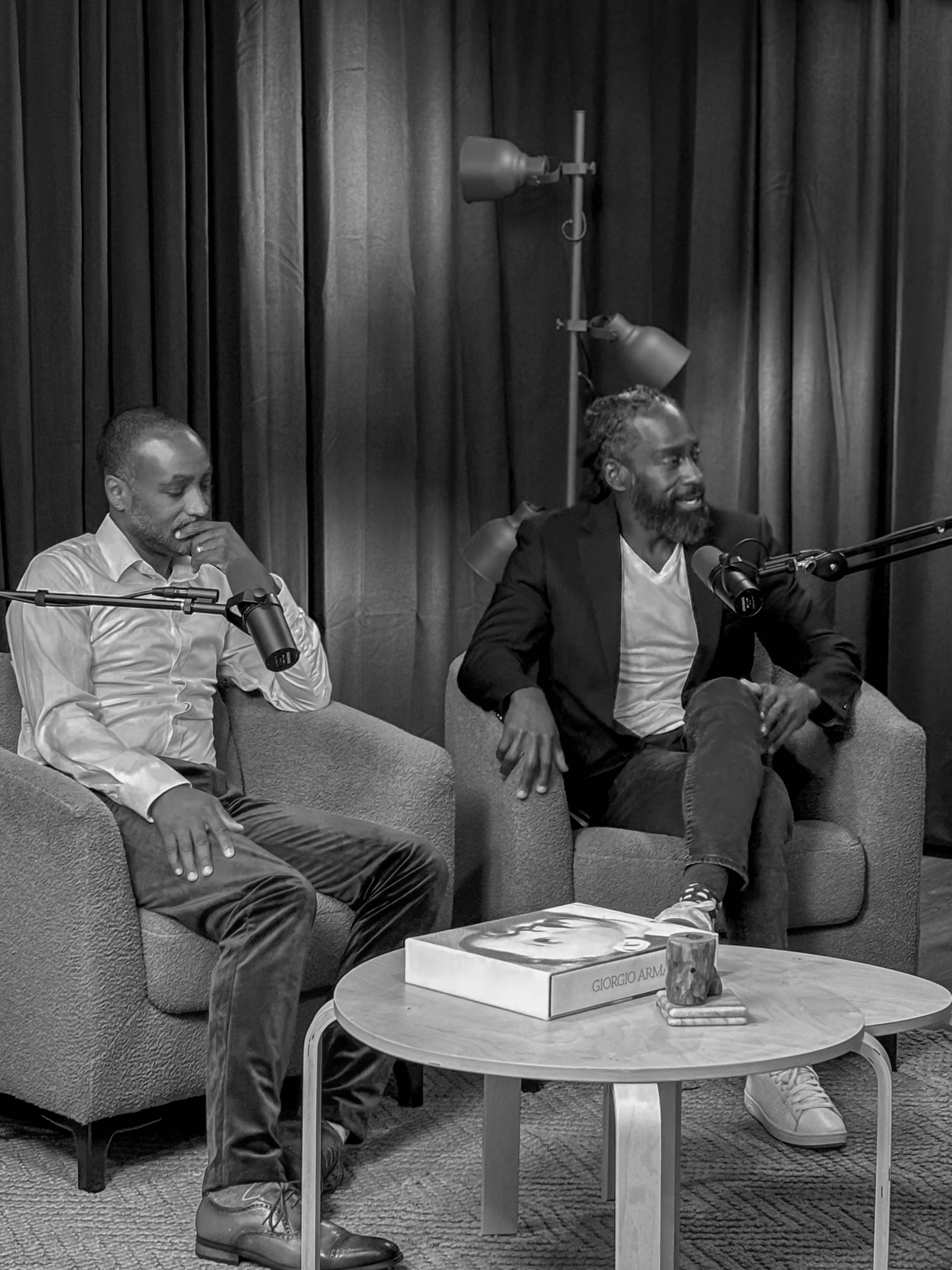 Podcast recording