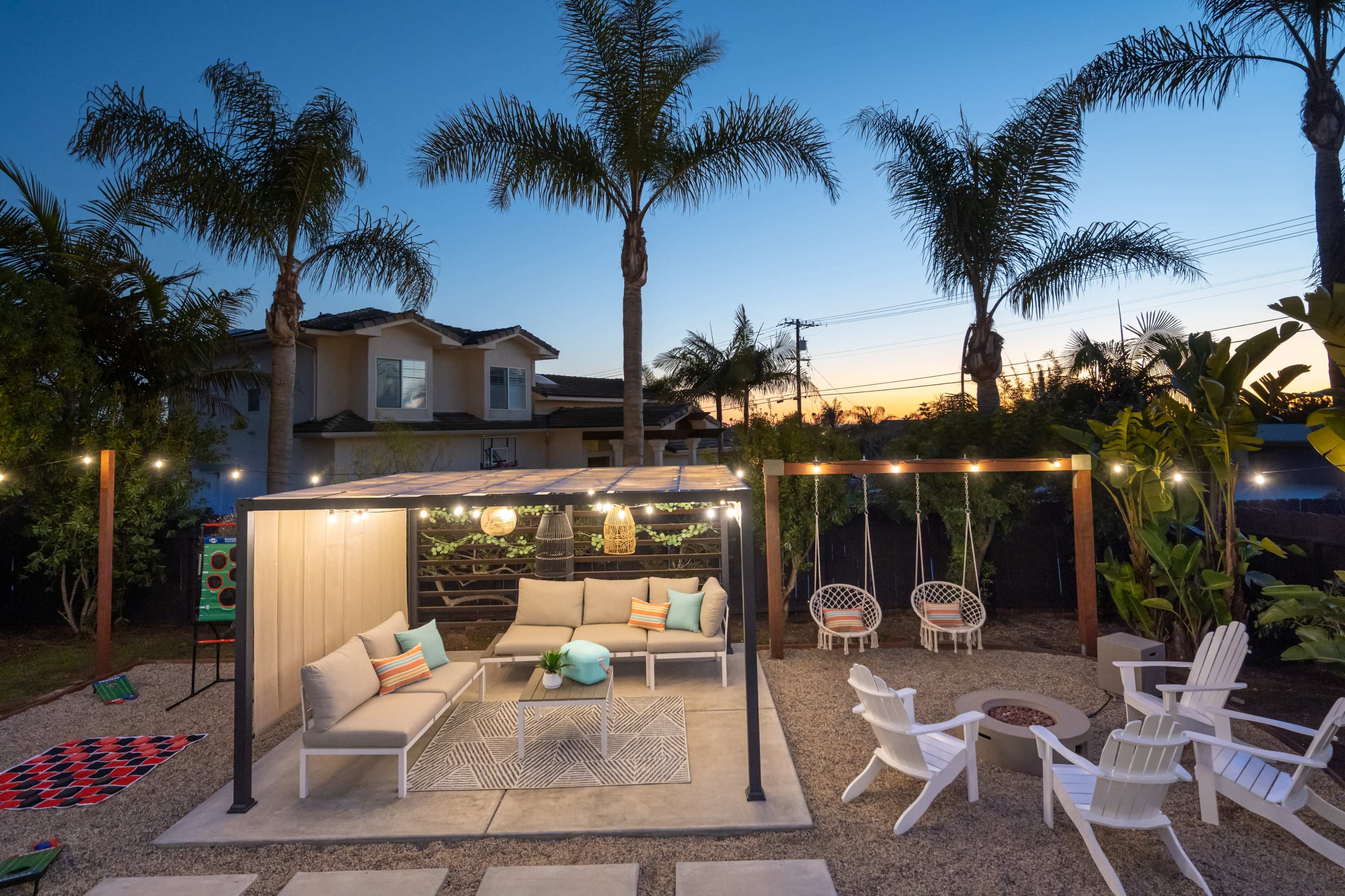 Modern trendy home with lovely backyard Image in Loma Alta, Oceanside, CA