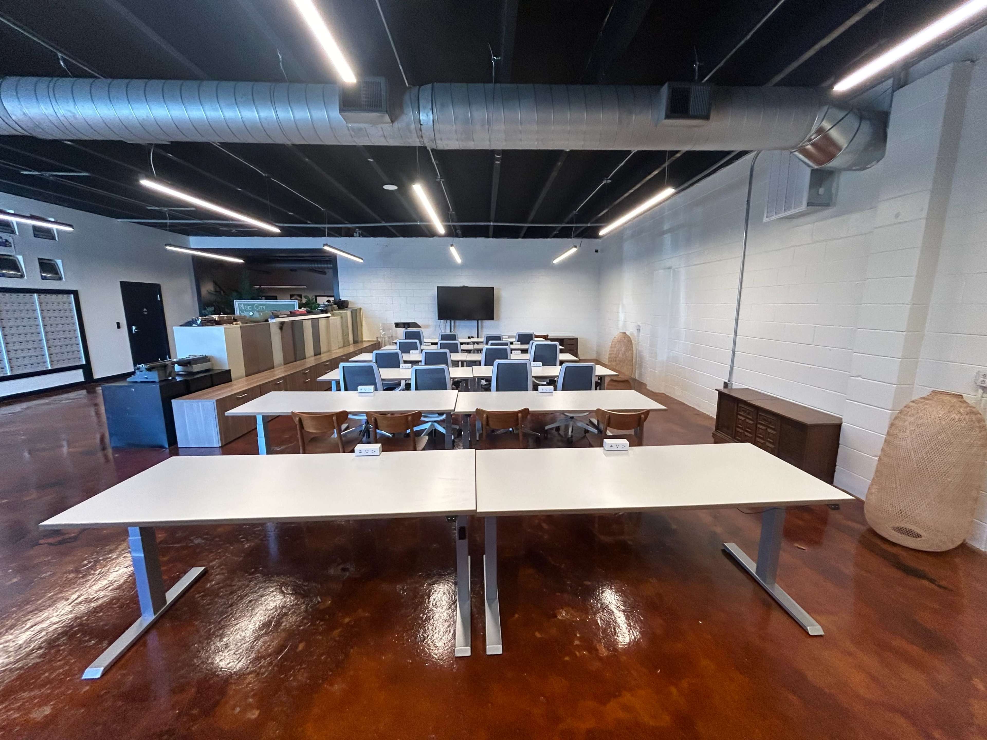 Eclectic Nashville Classroom with Free Gated Parking Image in The Nations, Nashville, TN