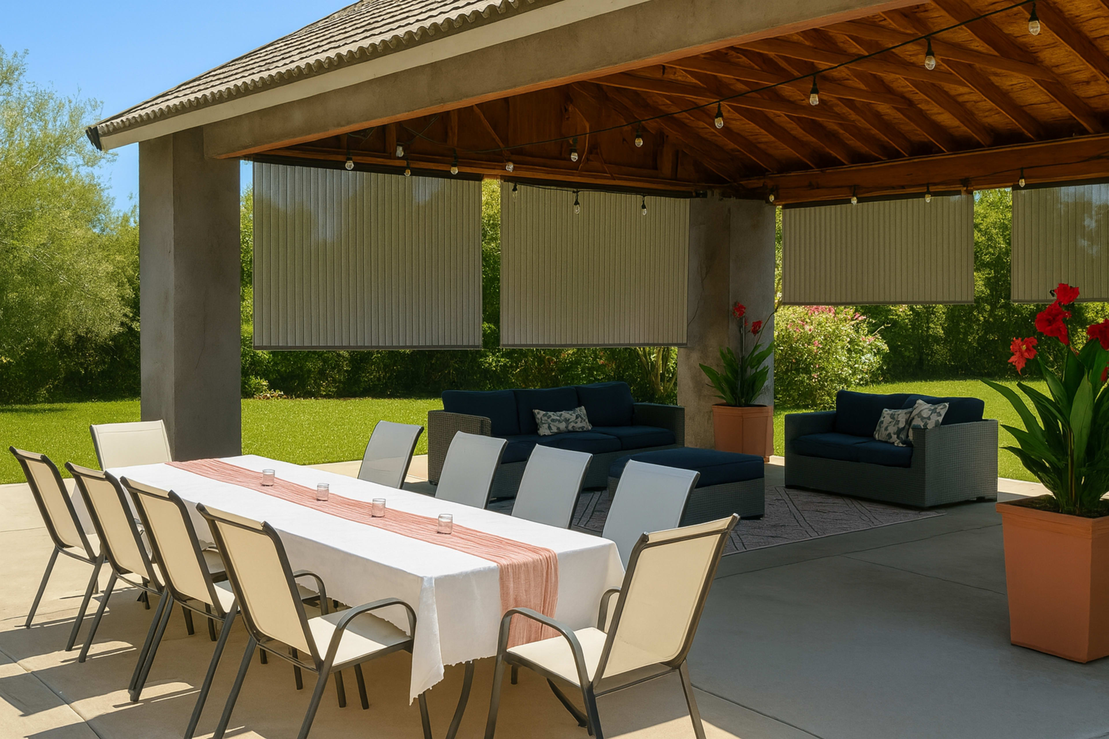 Lush Backyard Oasis in Riverside with Gazebo and Pool Access Image in Riverside, Riverside, CA