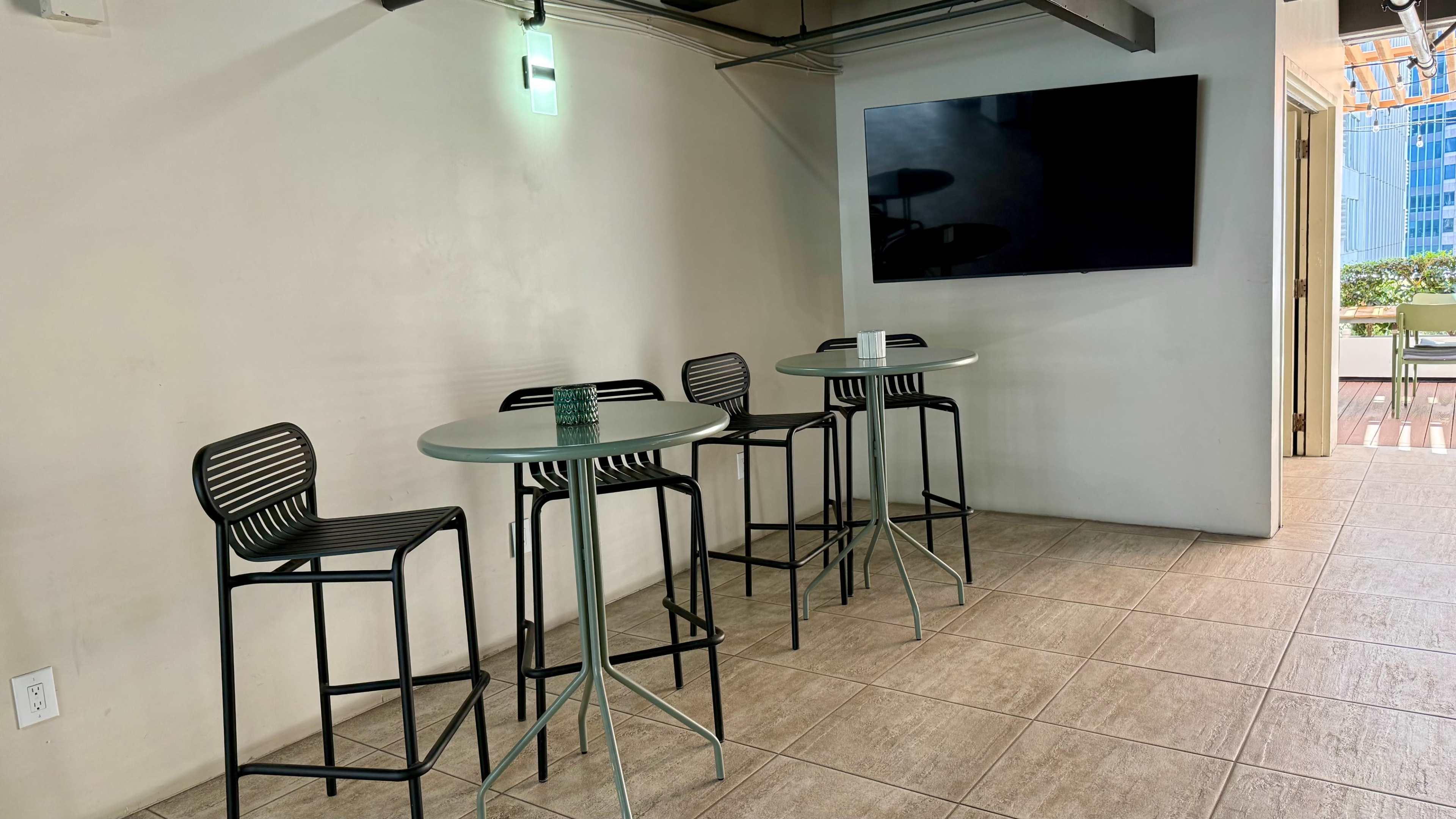 Skyline Oasis: Urban Poolside Lounge Image in Central LA, Los Angeles, CA