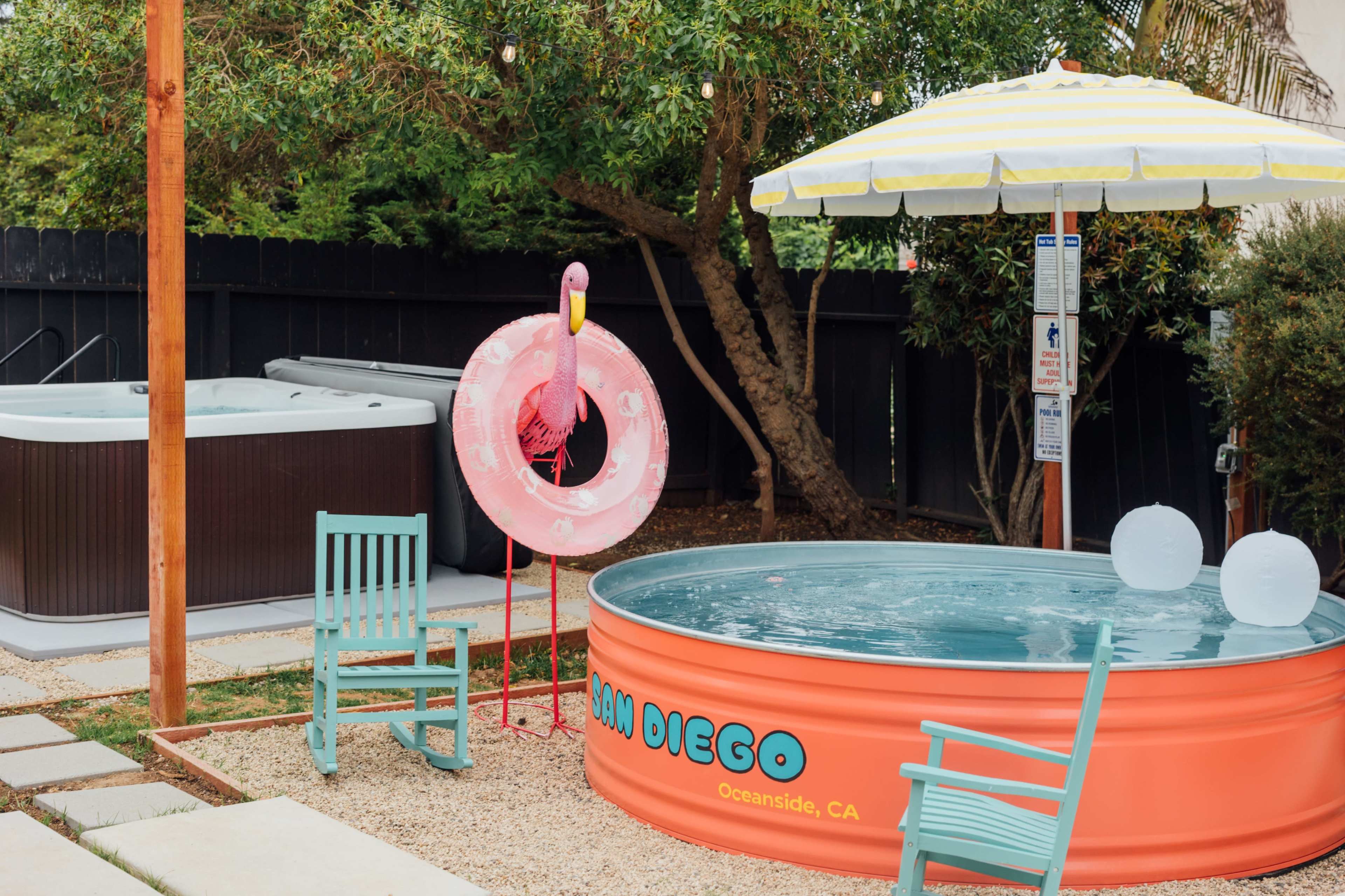 Modern trendy home with lovely backyard Image in Loma Alta, Oceanside, CA