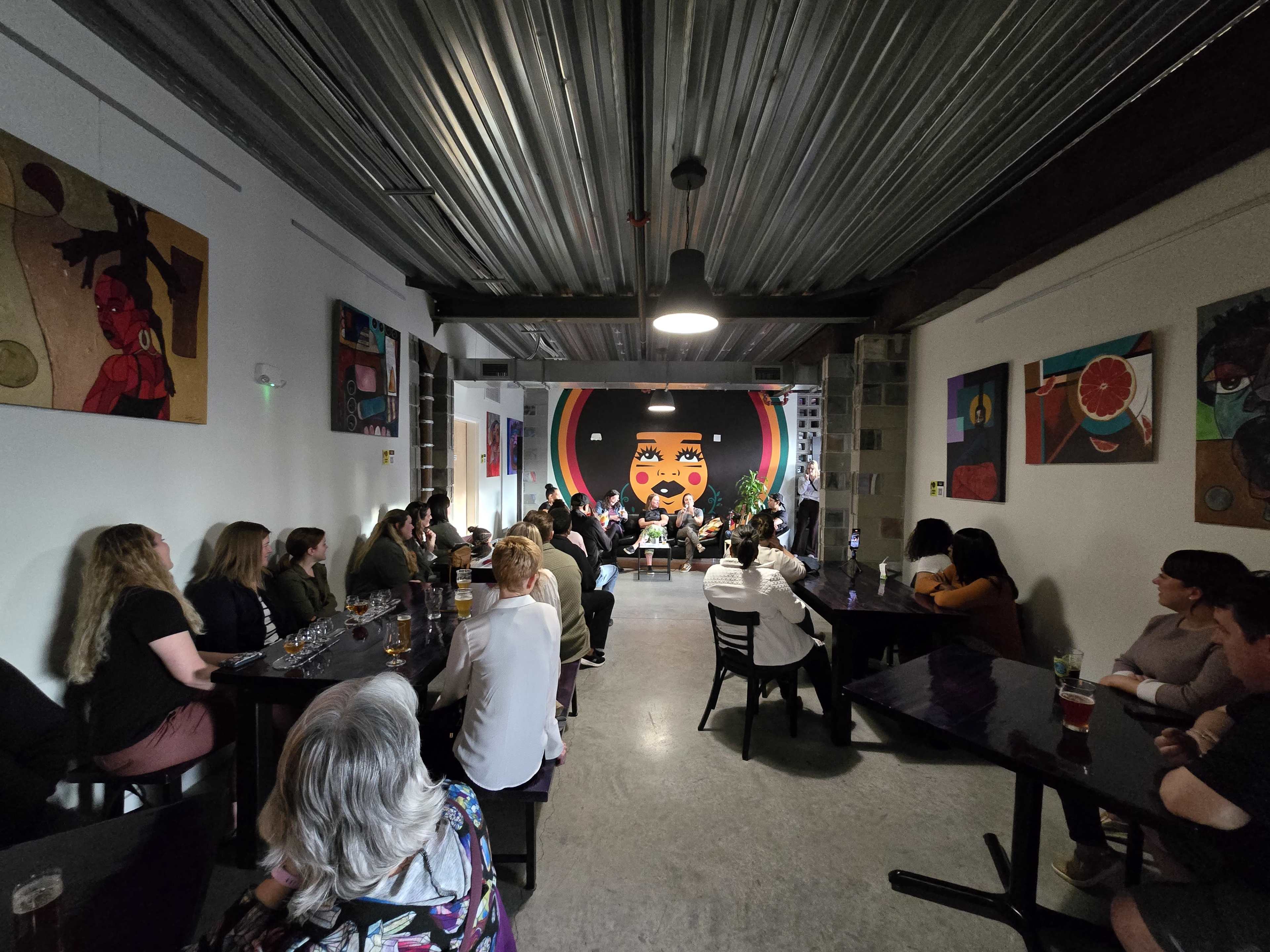 Art-Filled Two-Level Brewery w/ Jazz Vibes — Perfect for Shoots, Meetings & Events Image in Downtown Kansas City, Kansas City, MO