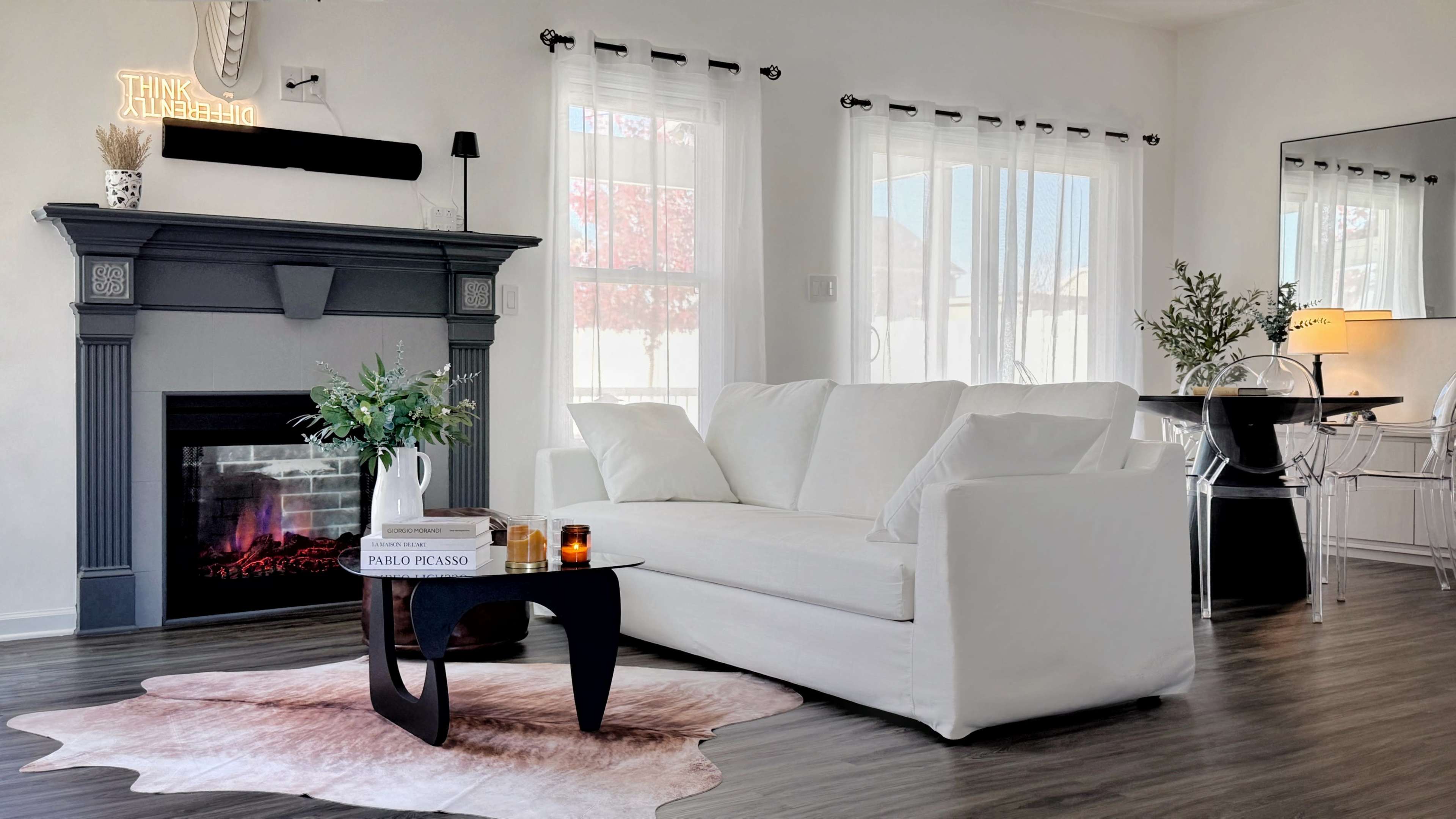 Art Gallery Meets Boutique Hotel - Create or Entertain Indoor + Outdoor Space Image in Groves Of Deerfield, Wendell, NC