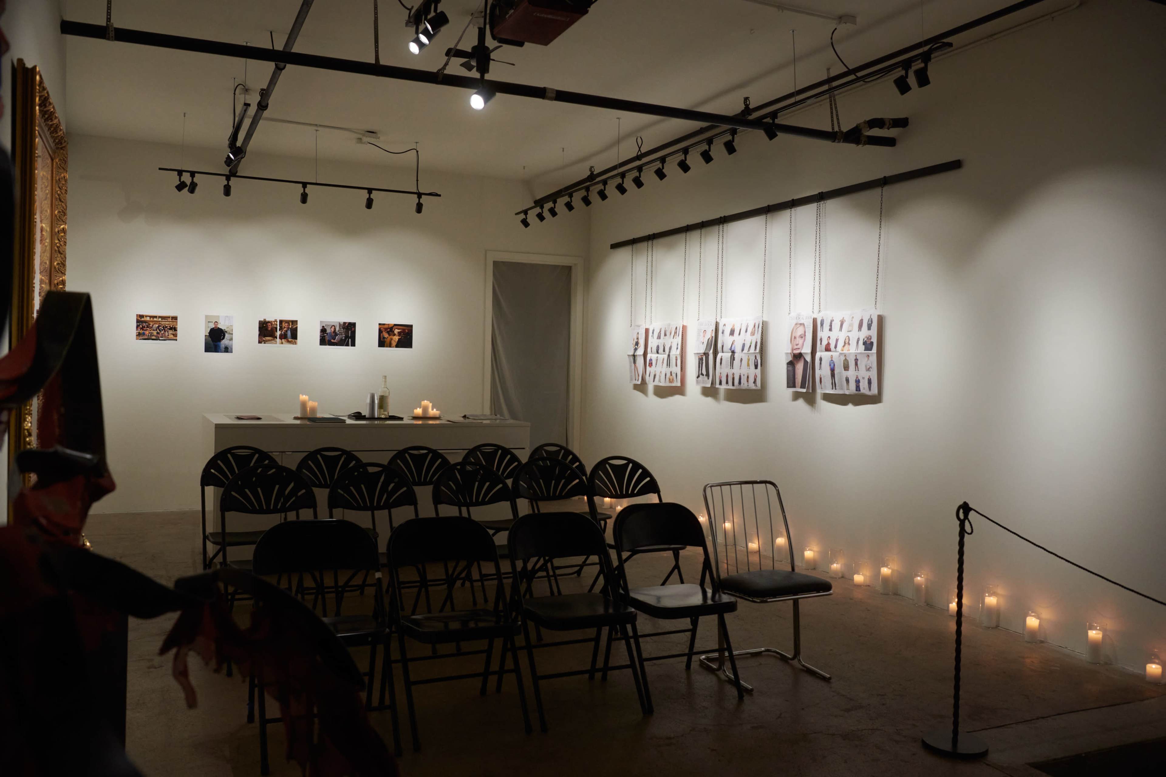 Modern Gallery Space | Photoshoot Location | Street Level  w/ Large Garage Gate Door Image in East Williamsburg, BROOKLYn, NY