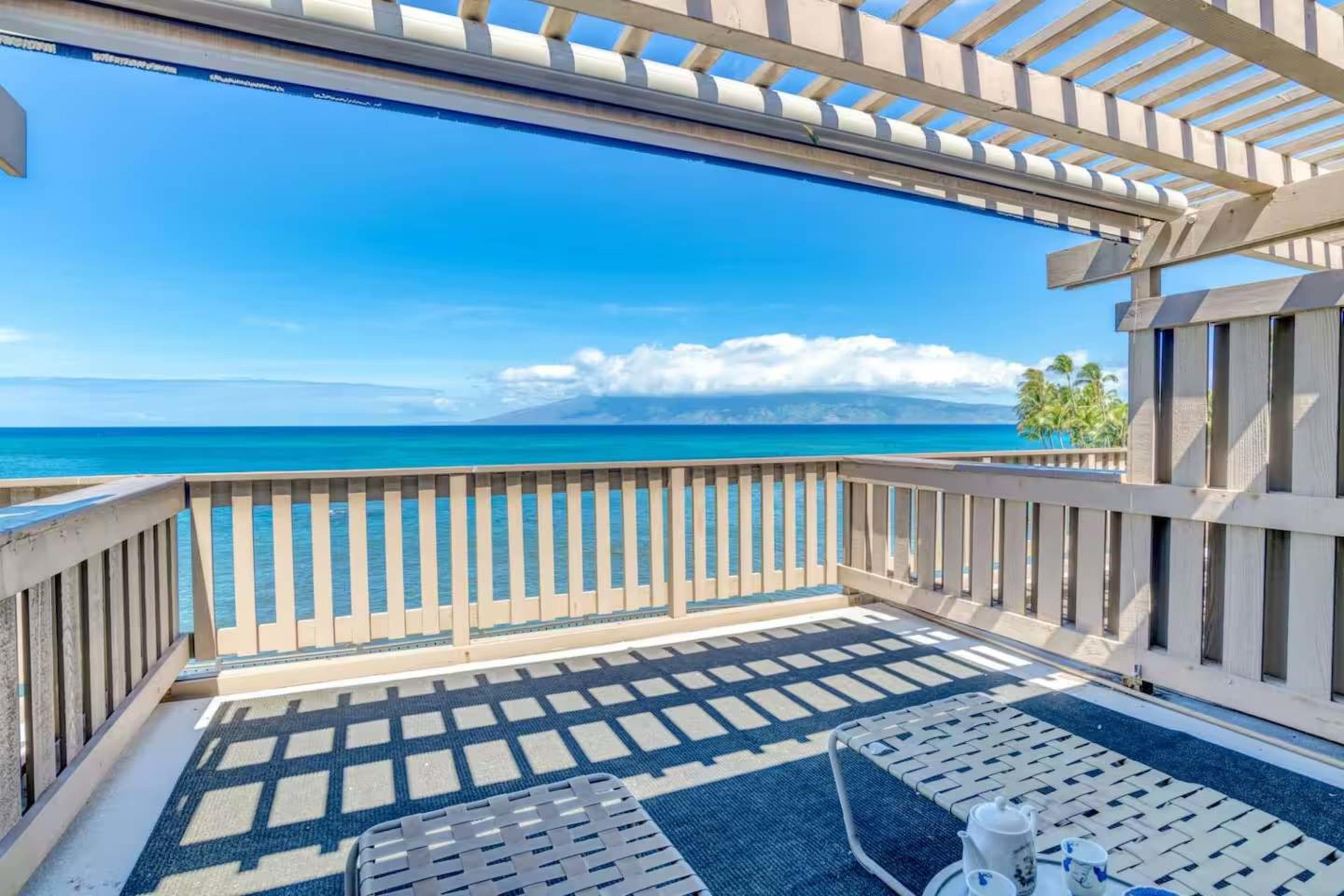 Oceanfront Seaside Sanctuary | Stunning Views with 2 Lanais | AC Comfort & Pool Image in Napili-Honokowai, Lahaina, HI