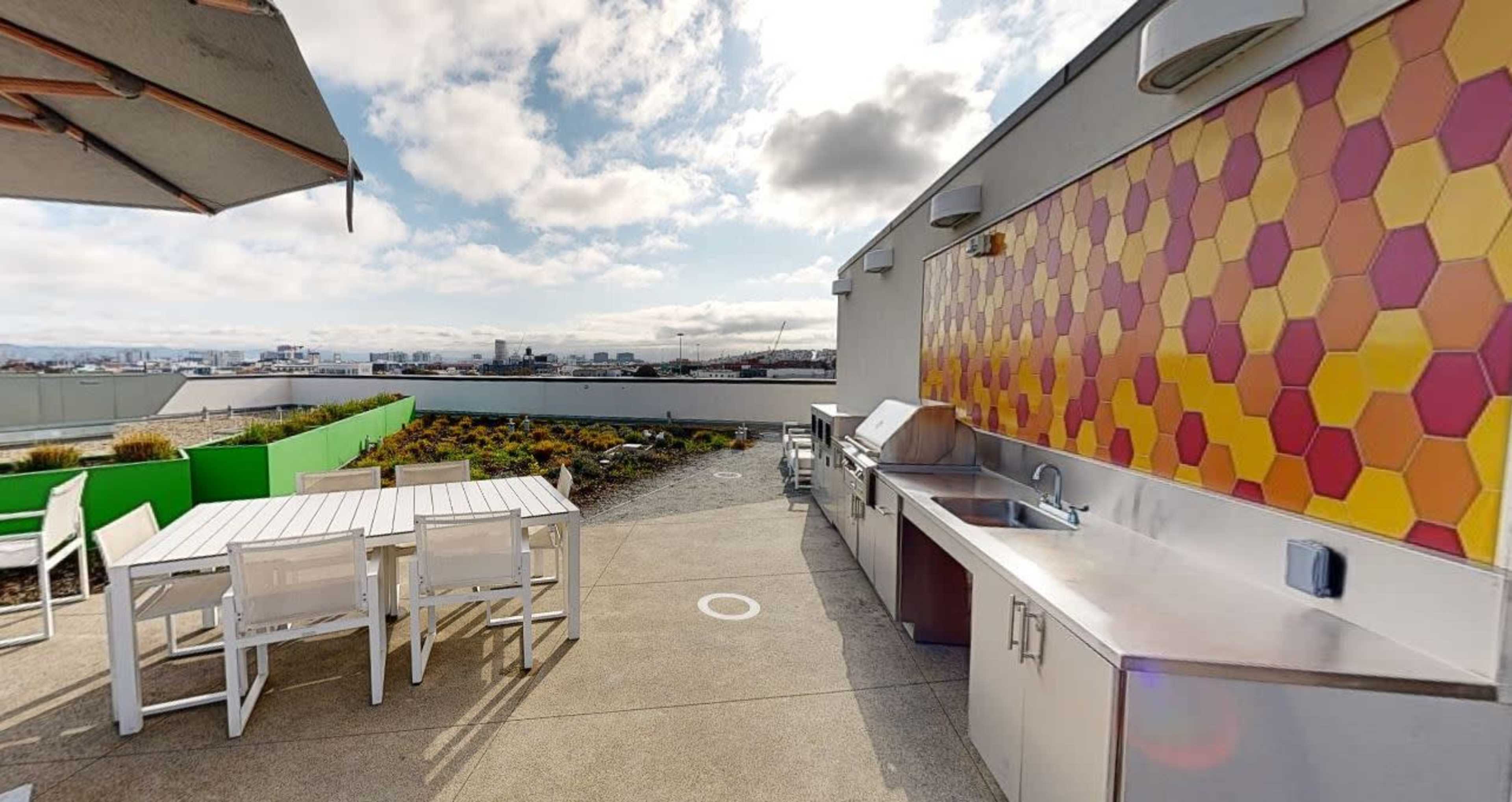 Beautiful Rooftop Deck in West SOMA Image in SoMa, San Francisco, CA