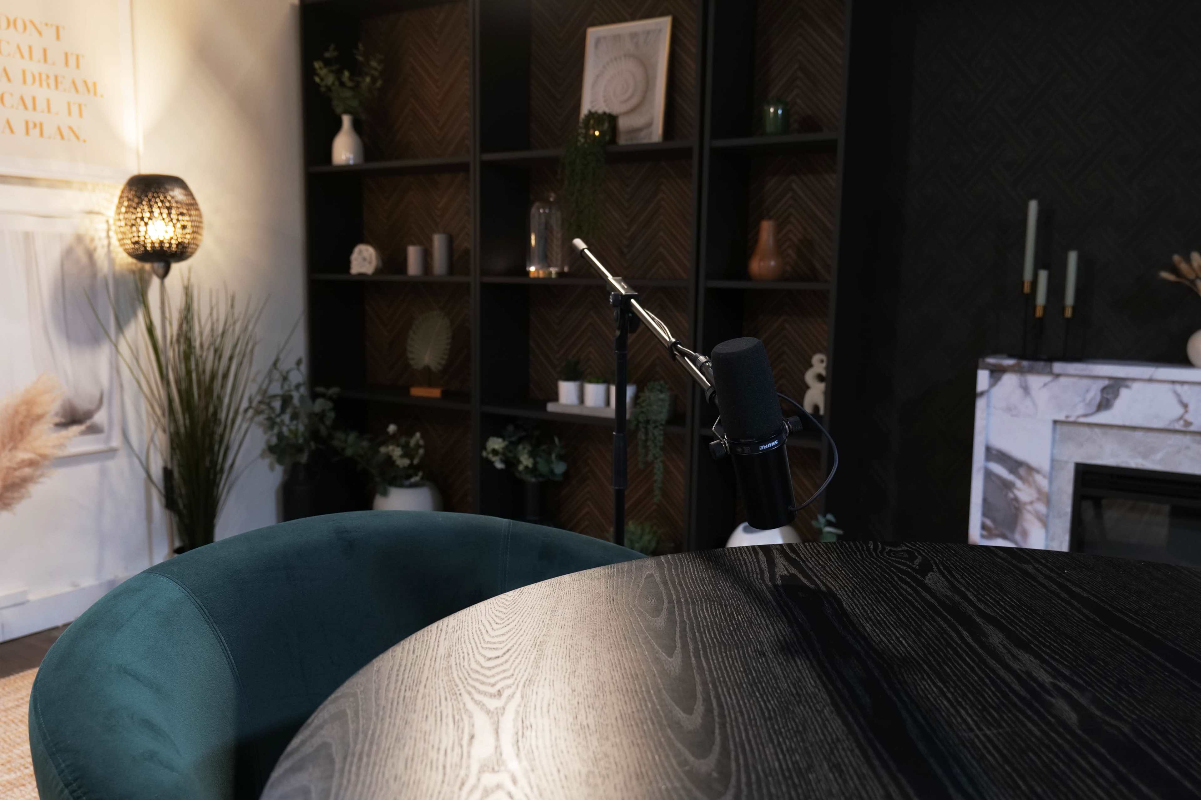 CEO Set with Fireplace and Library Image in Finchley, London, ENG