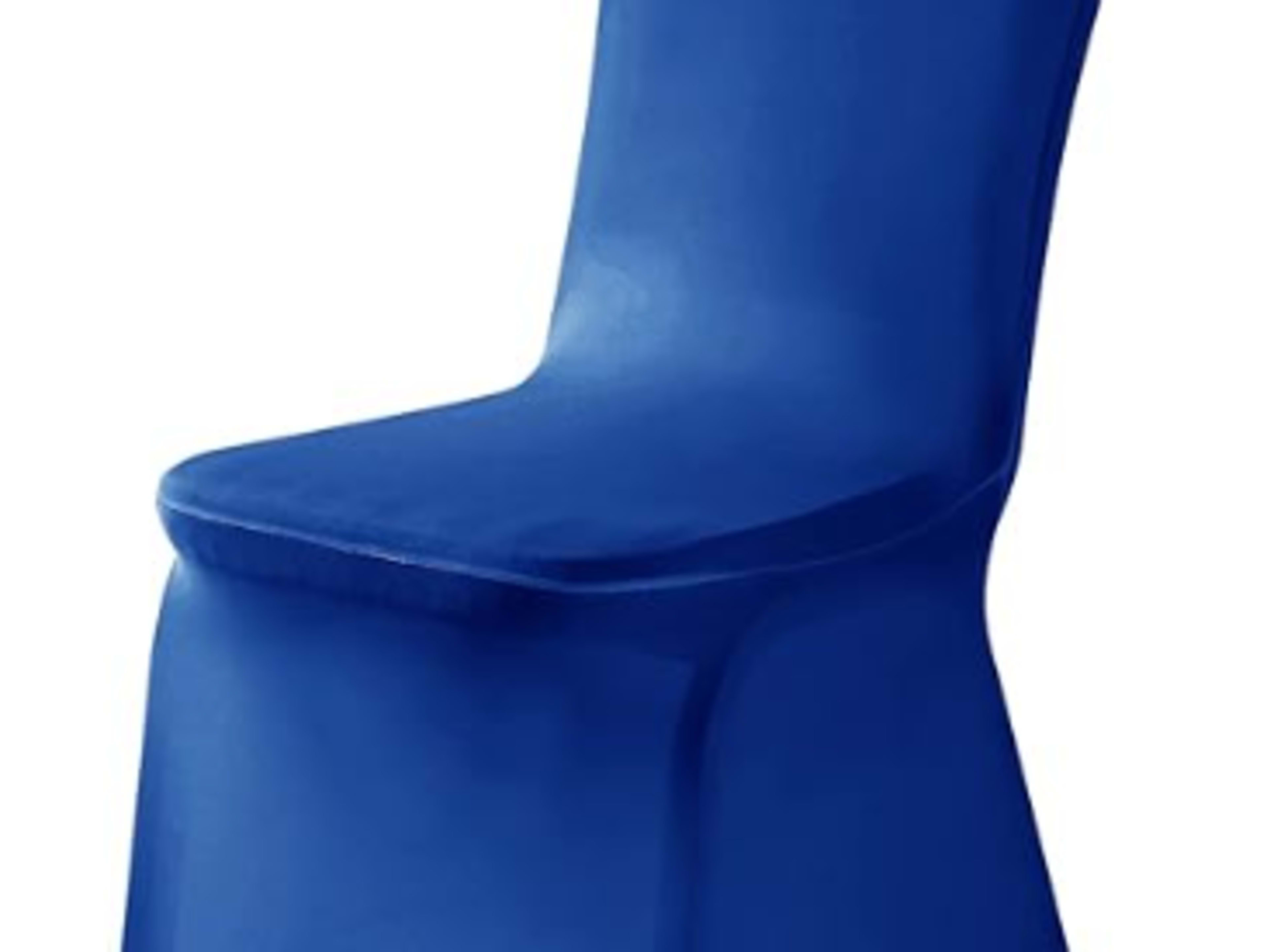 Blue chair cover
