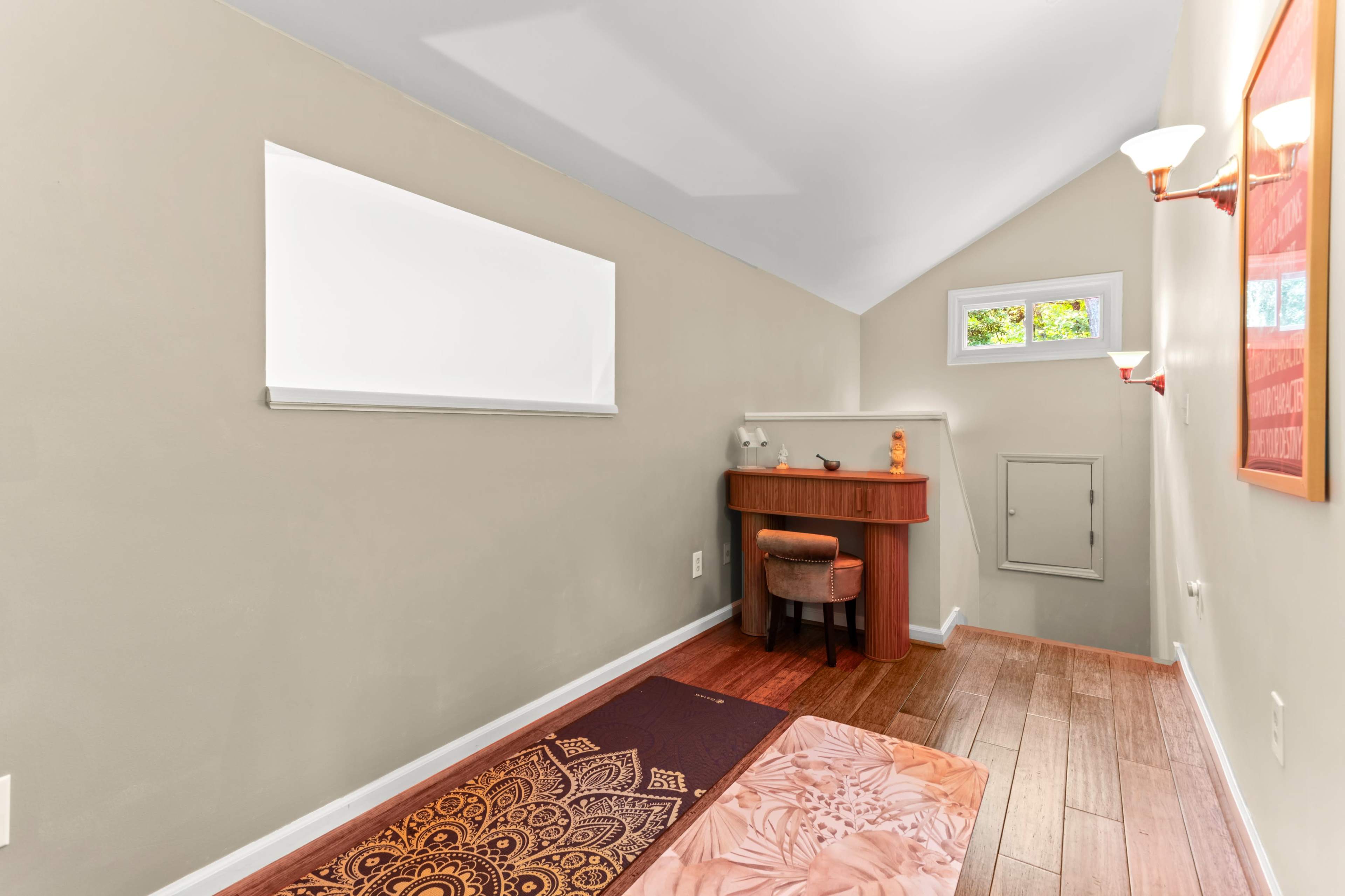 Zen retreat with sauna, yoga deck and tranquil garden Image in , Chapel Hill, NC