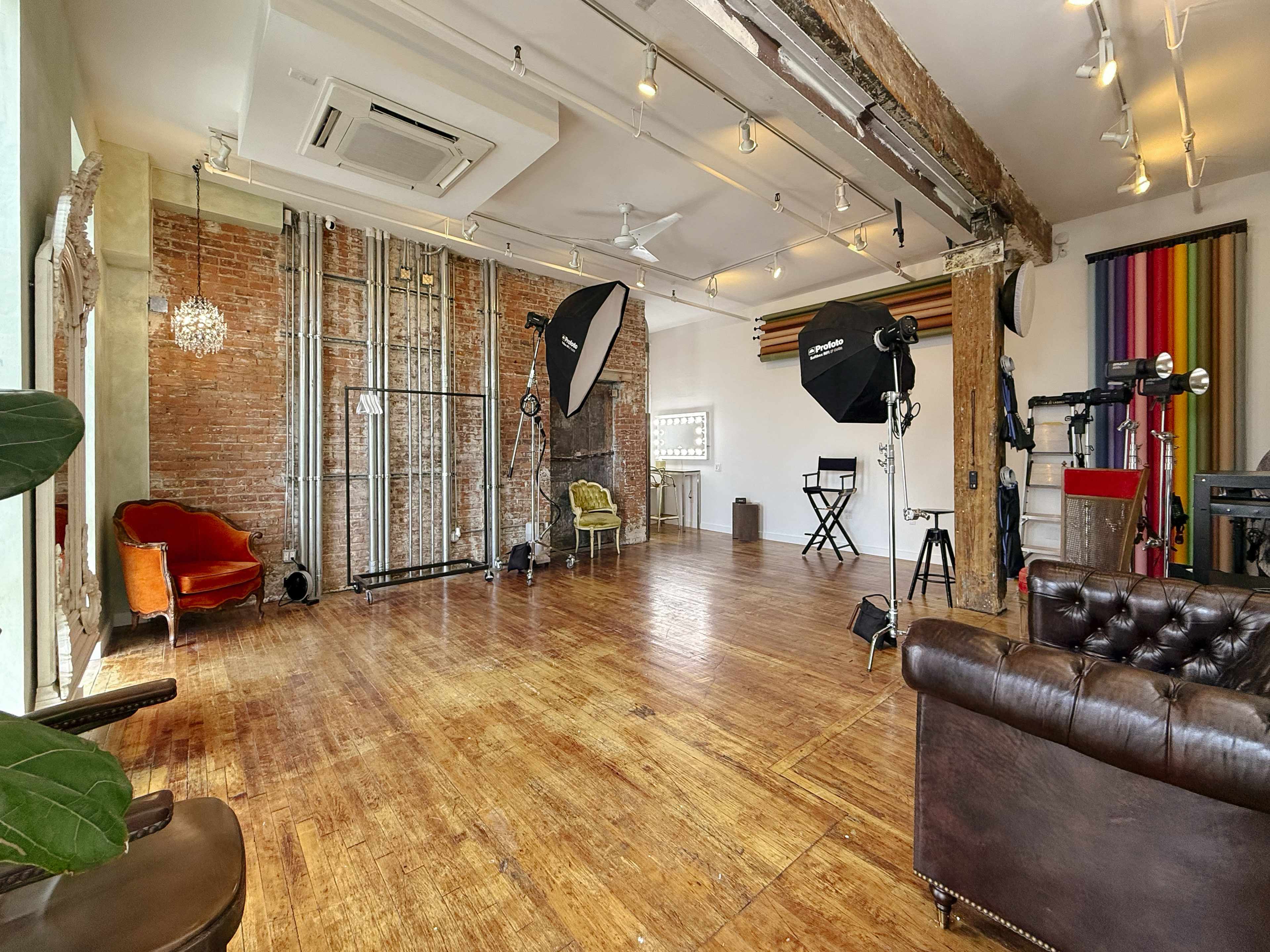 Fully Equipped Photo Studio in Greenpoint | Profoto & RGB Lighting Image in Greenpoint, Brooklyn, NY