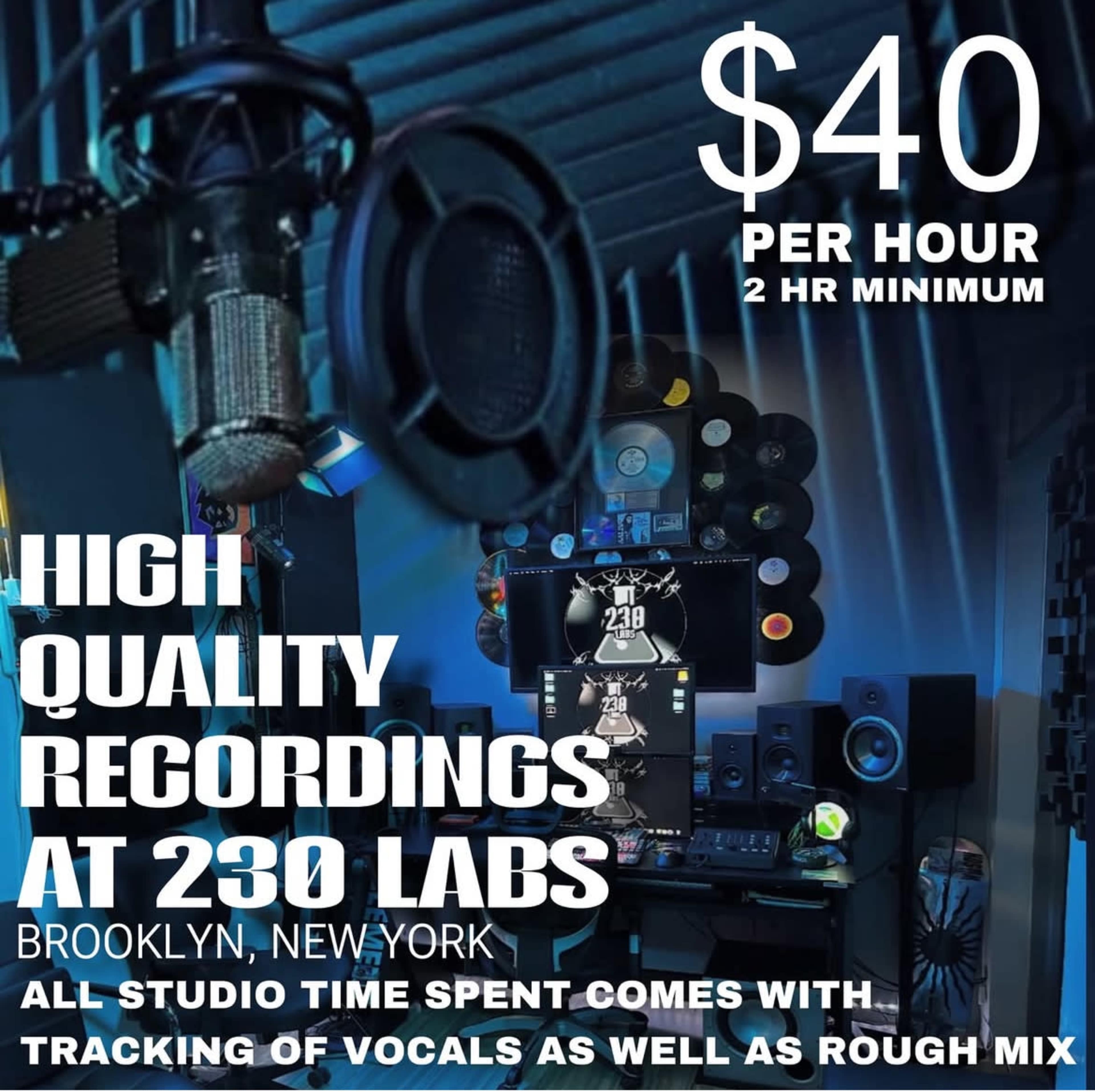 230 labs recording studio Image in East Williamsburg, Brooklyn, NY