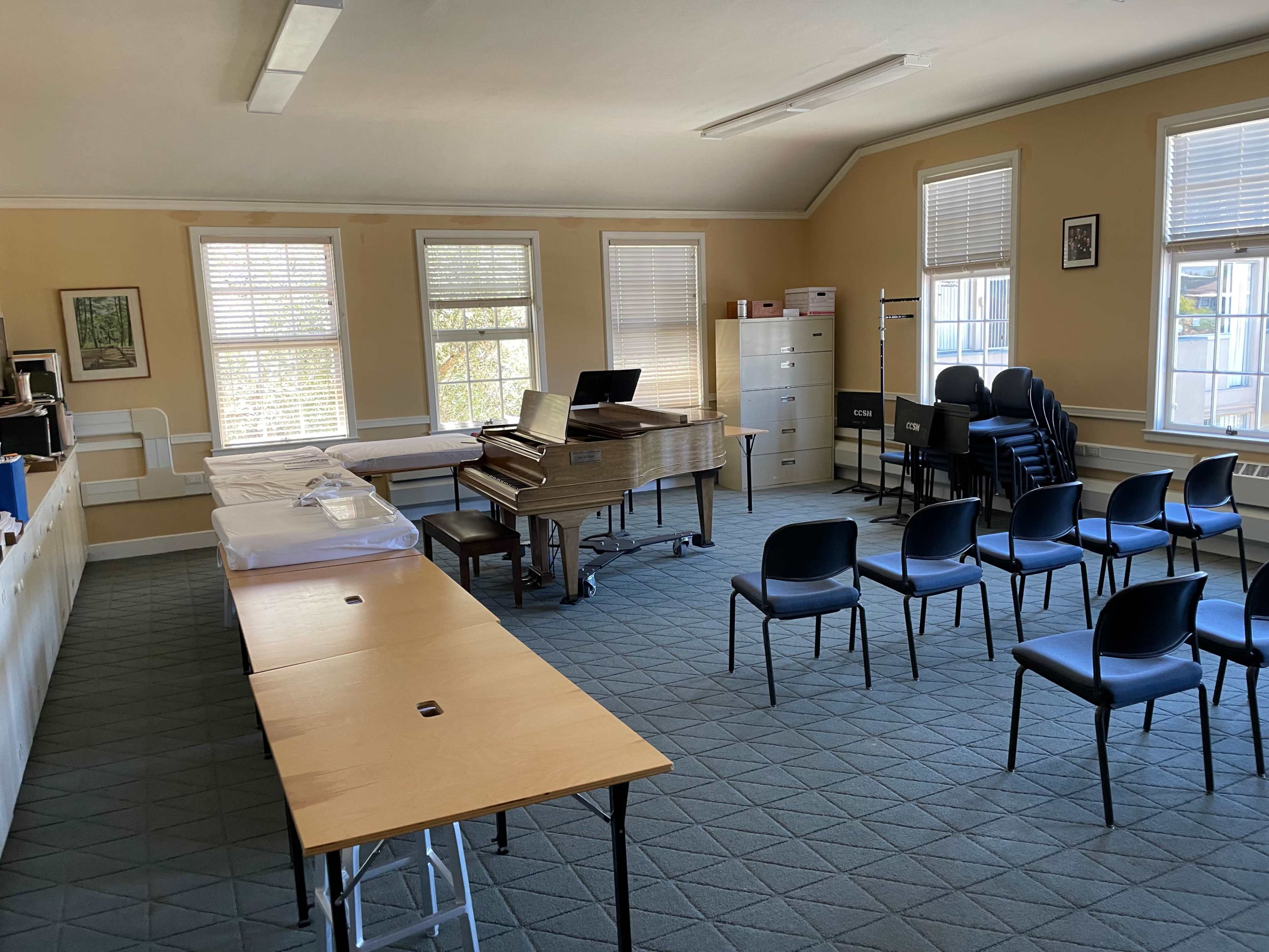Choir Room: Intimate Music Performance and Rehearsal Space (Choir, Piano, etc.) Image in North Central, San Mateo, CA