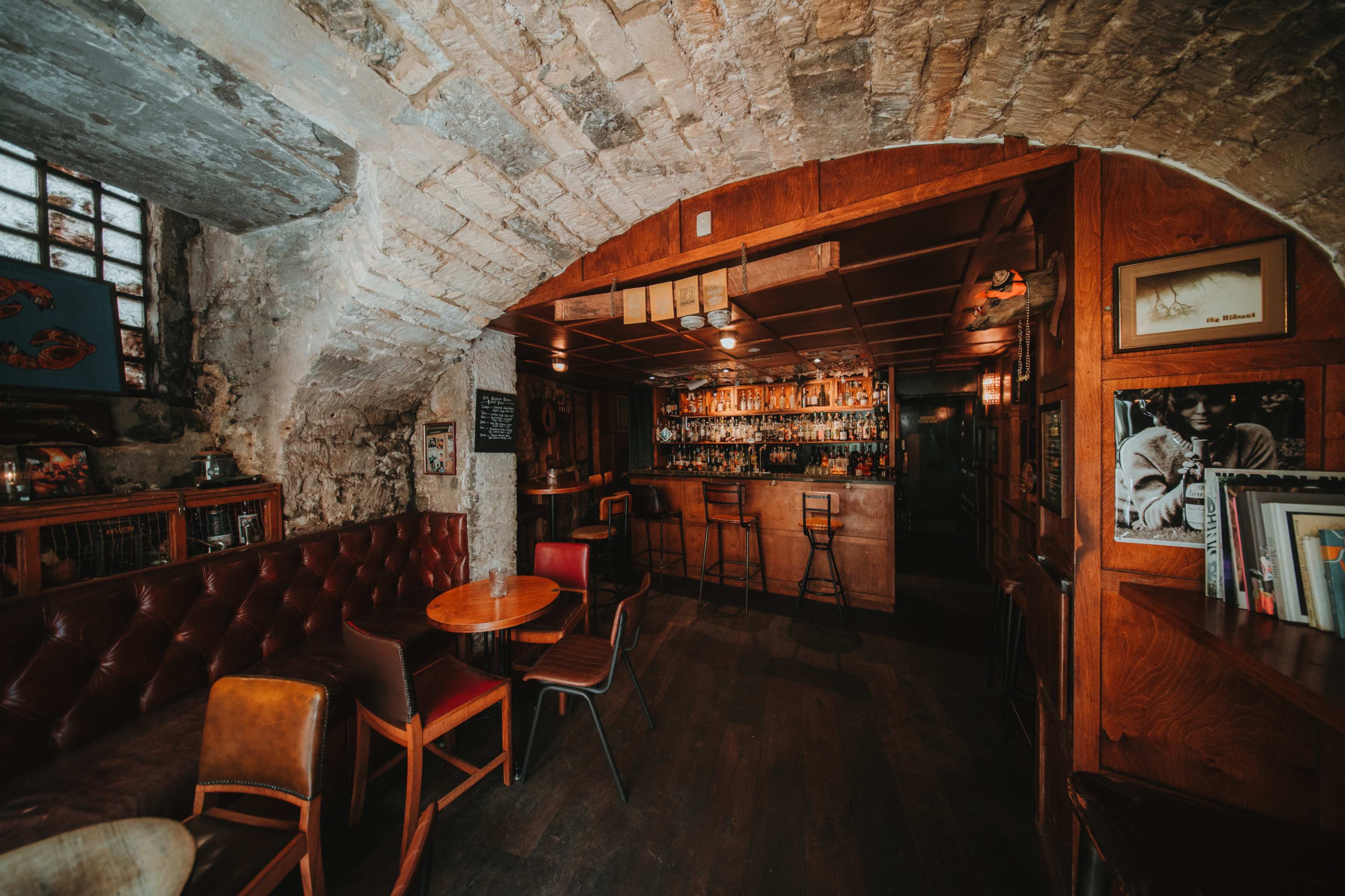 Atmospheric Stone-Vaulted Bar & Whisky Tasting Room in Central Bath Image in City Centre, Bath, ENG