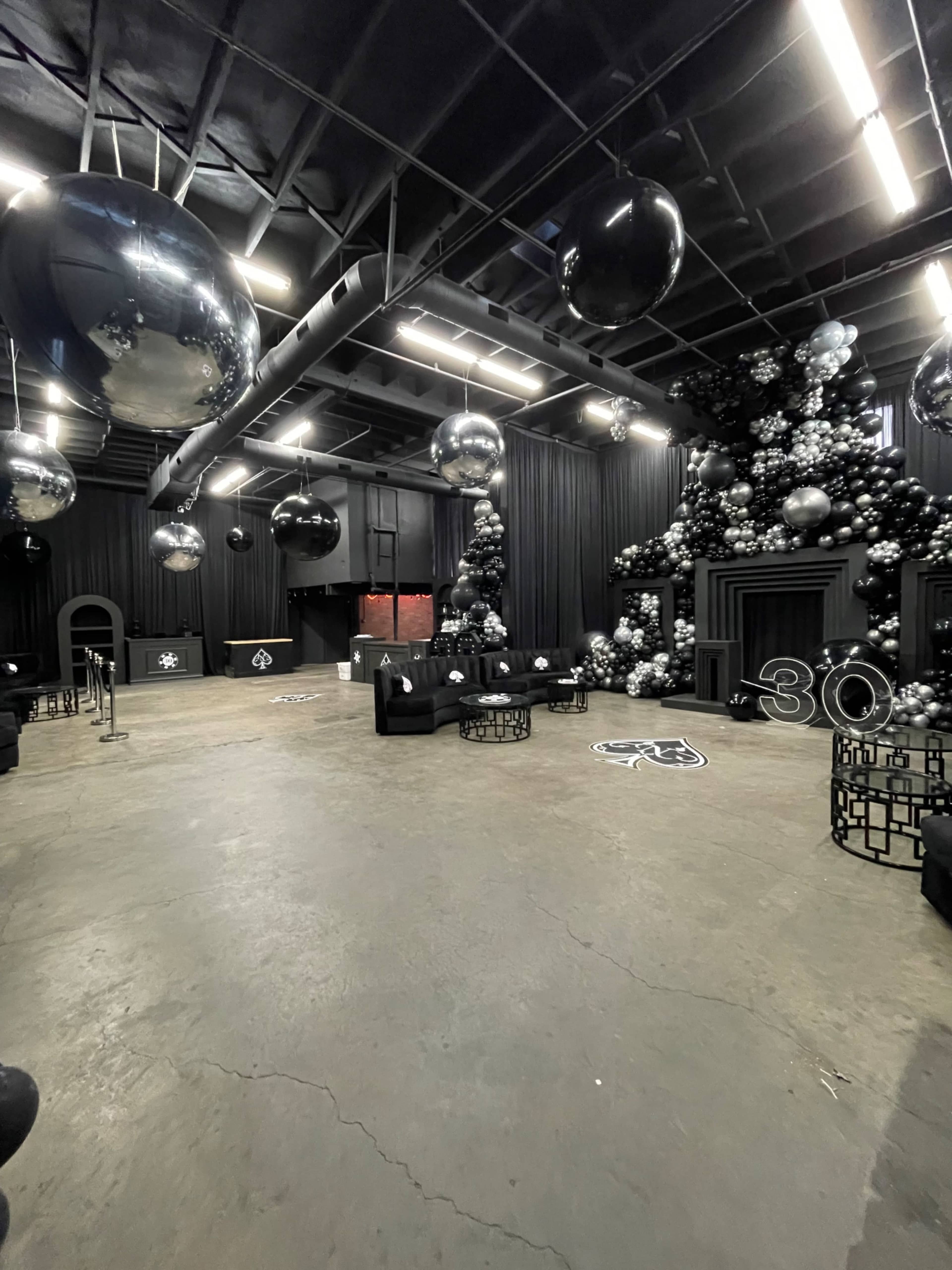 Warehouse with Black Walls,Tall Garage Doors And AC Image in South Montebello, Montebello, CA