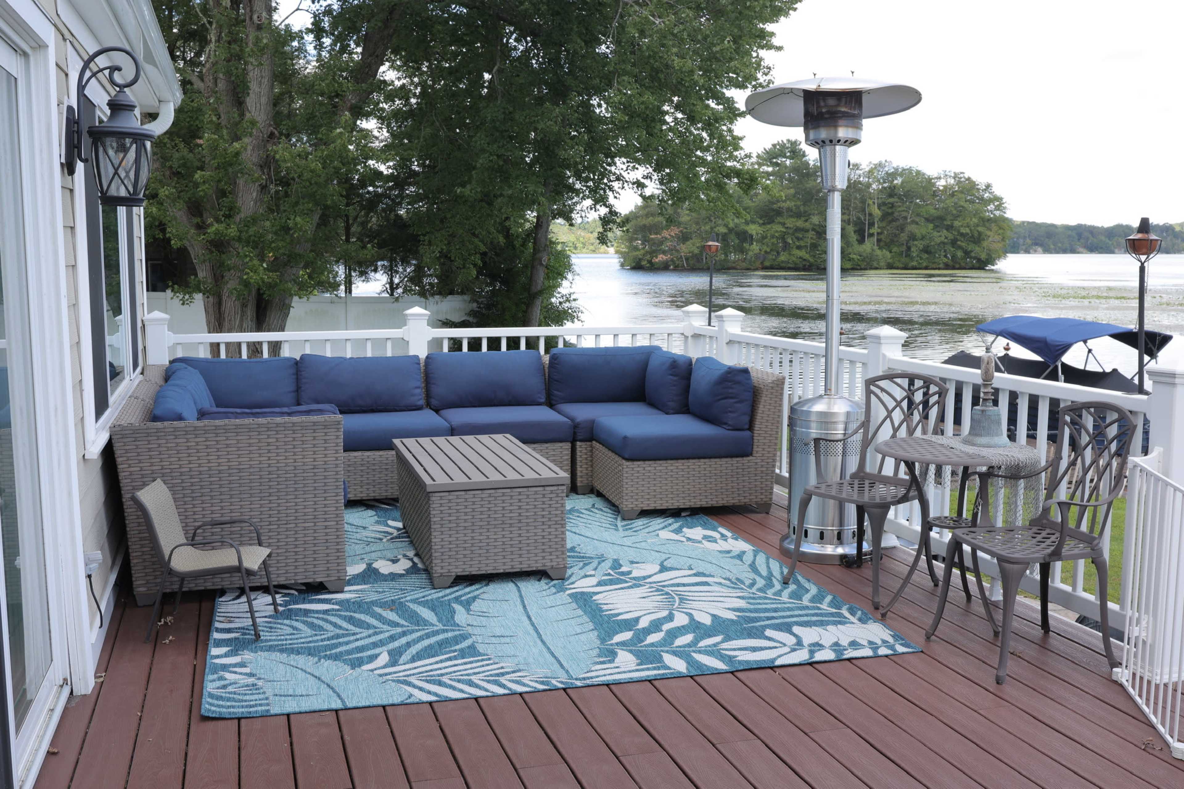 Panoramic lakeside Oasis on Peninsula Image in West Milford, Hewitt, NJ