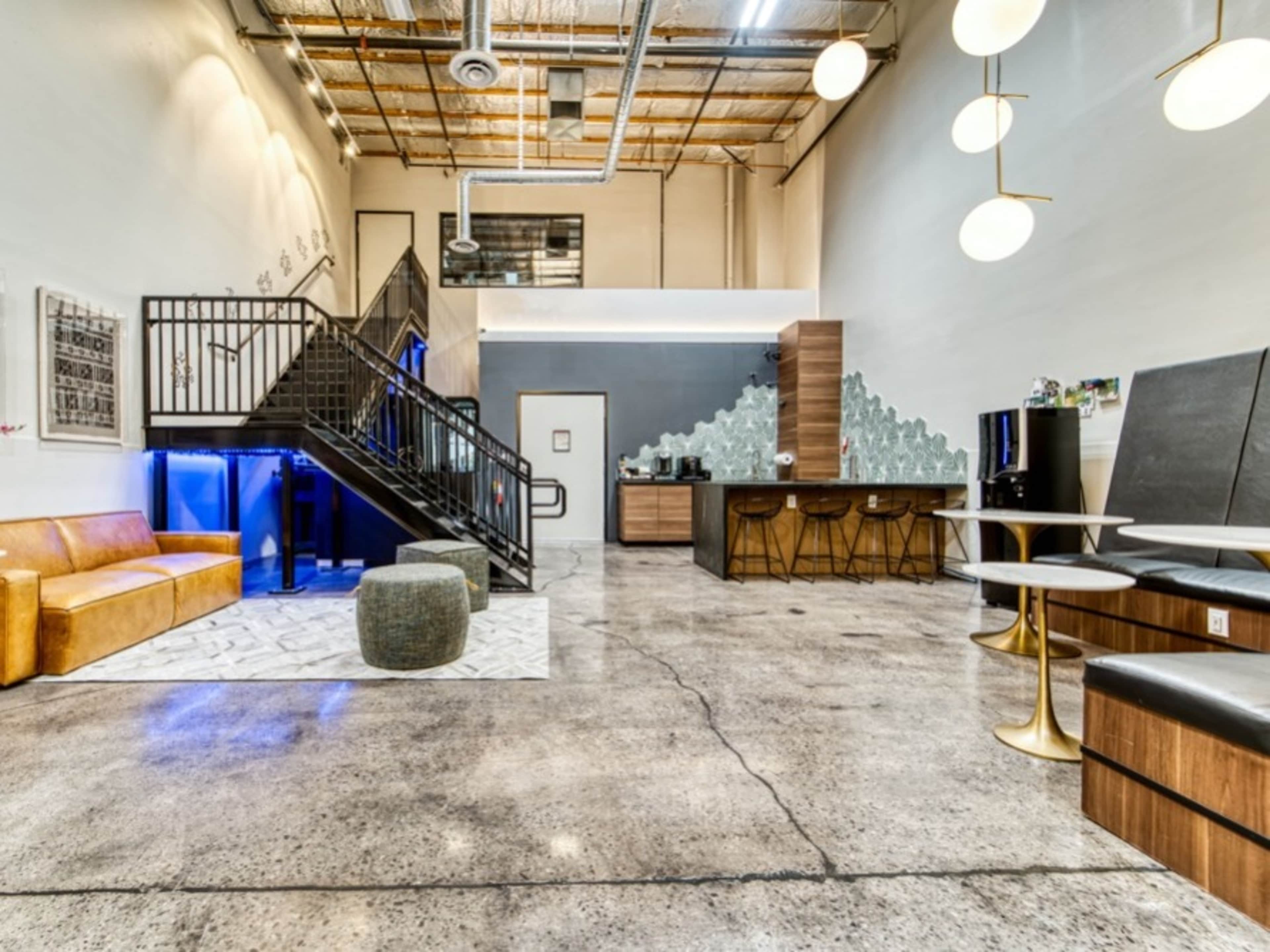 The Bar + Lounge Area 