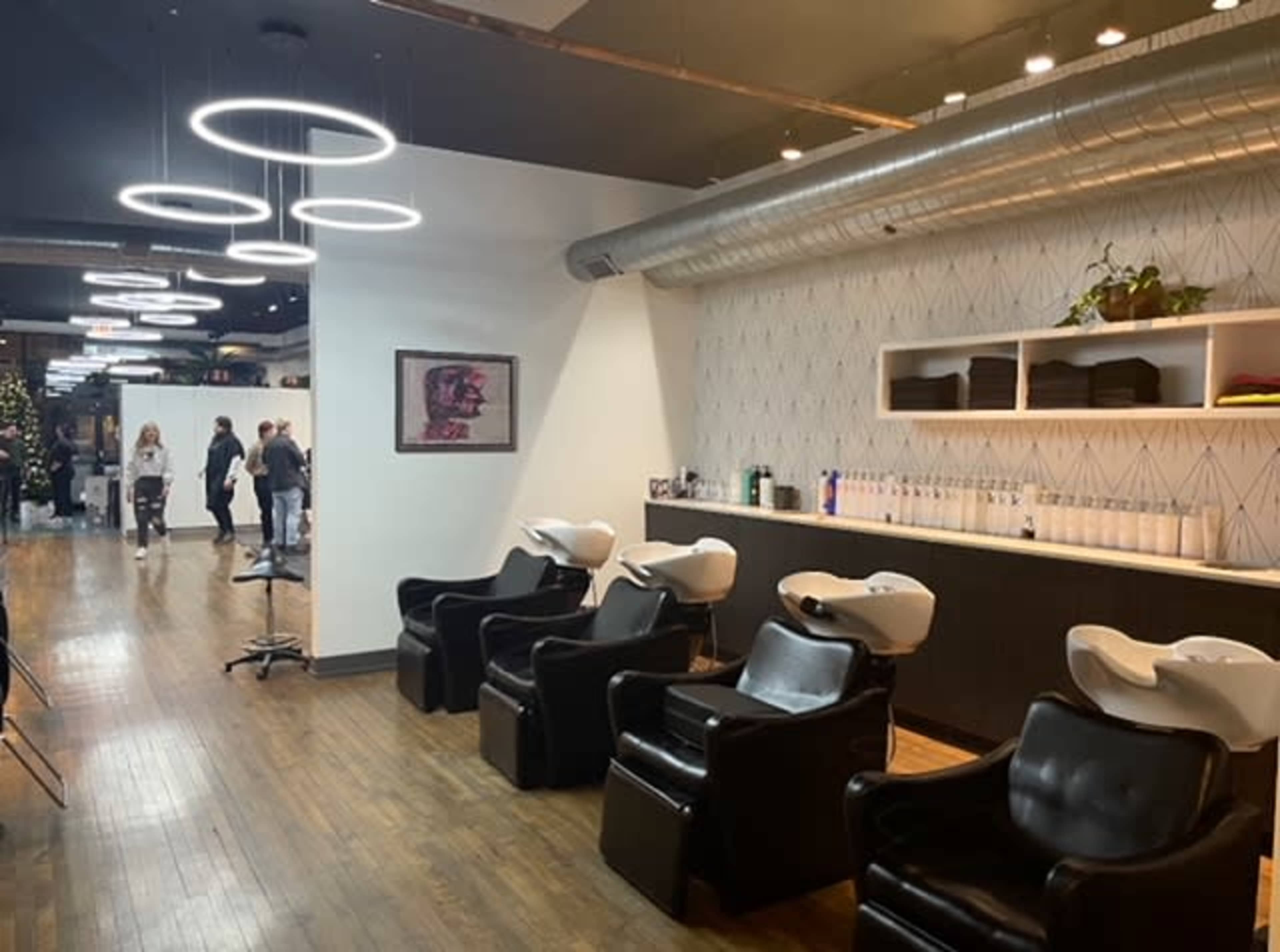 Trendy Wicker Park Hair Salon Image in West Town, Chicago, IL