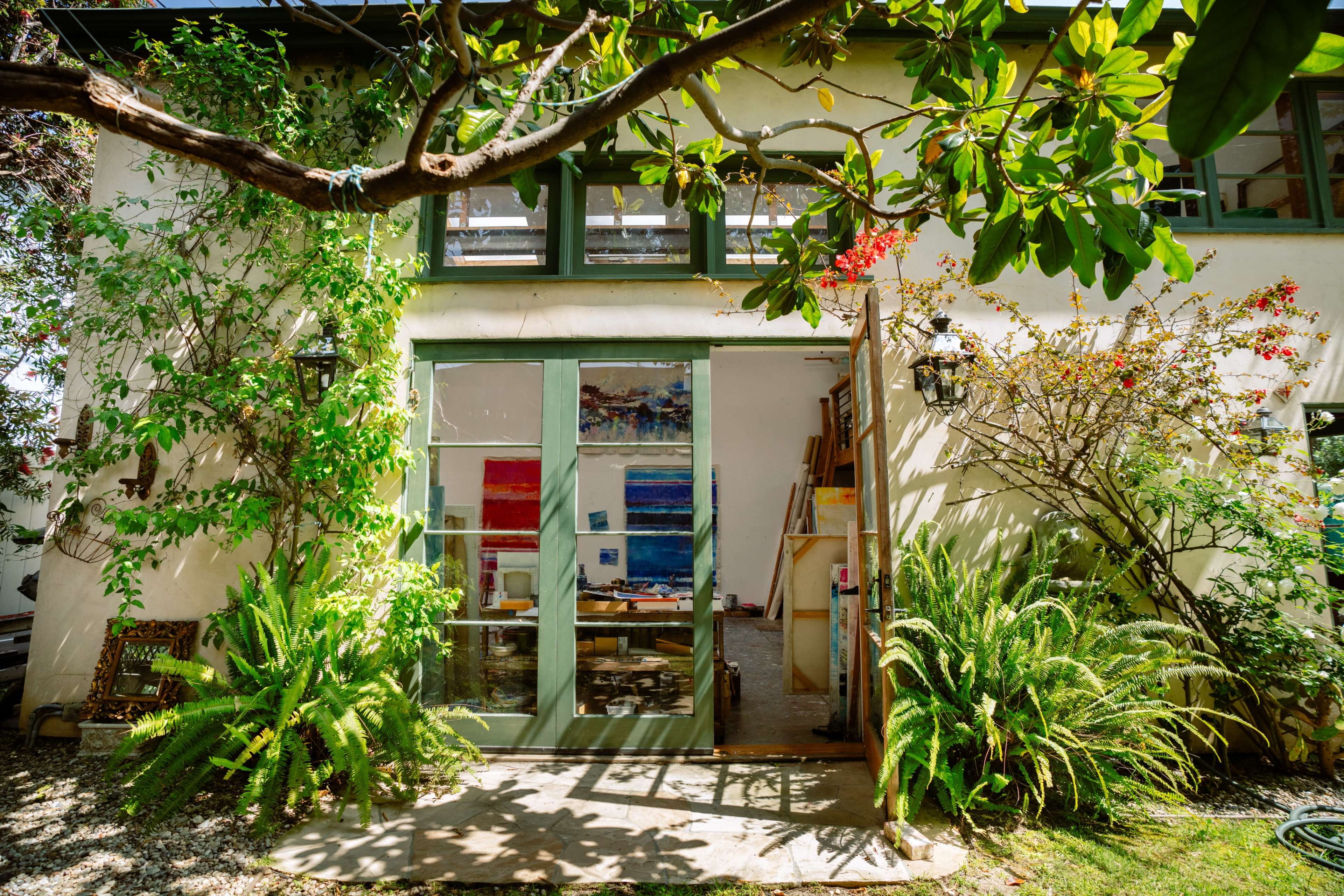 Romantic Eclectic Spanish-Style Bungalow including Large Private Lush Outdoor Garden Space Image in Mar Vista, Los Angeles, CA