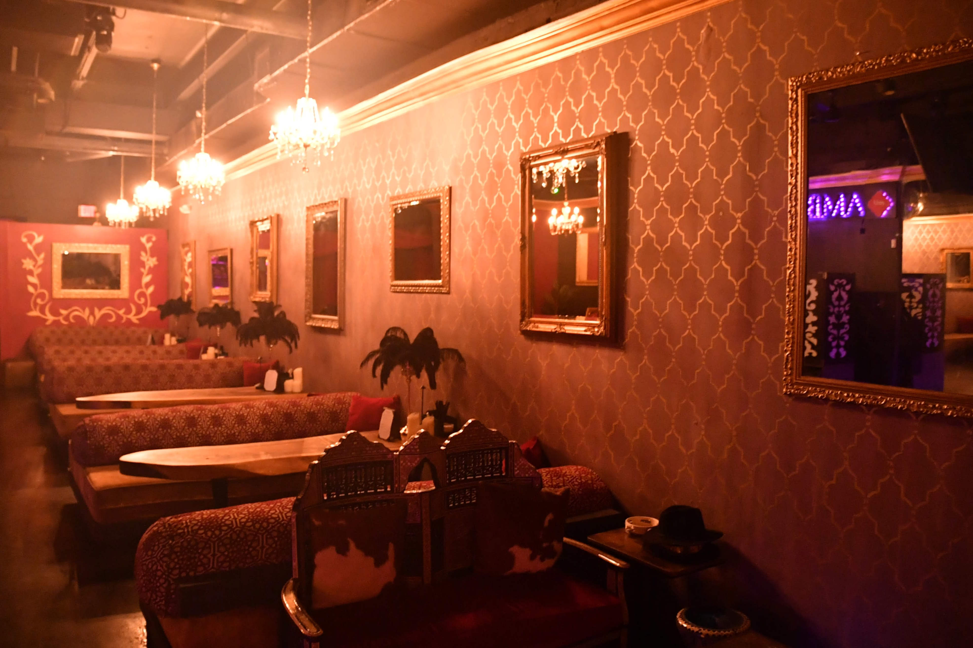 Hookah Lounge with authentic Moroccan motif Image in Hallandale Beach, Hallandale Beach, FL