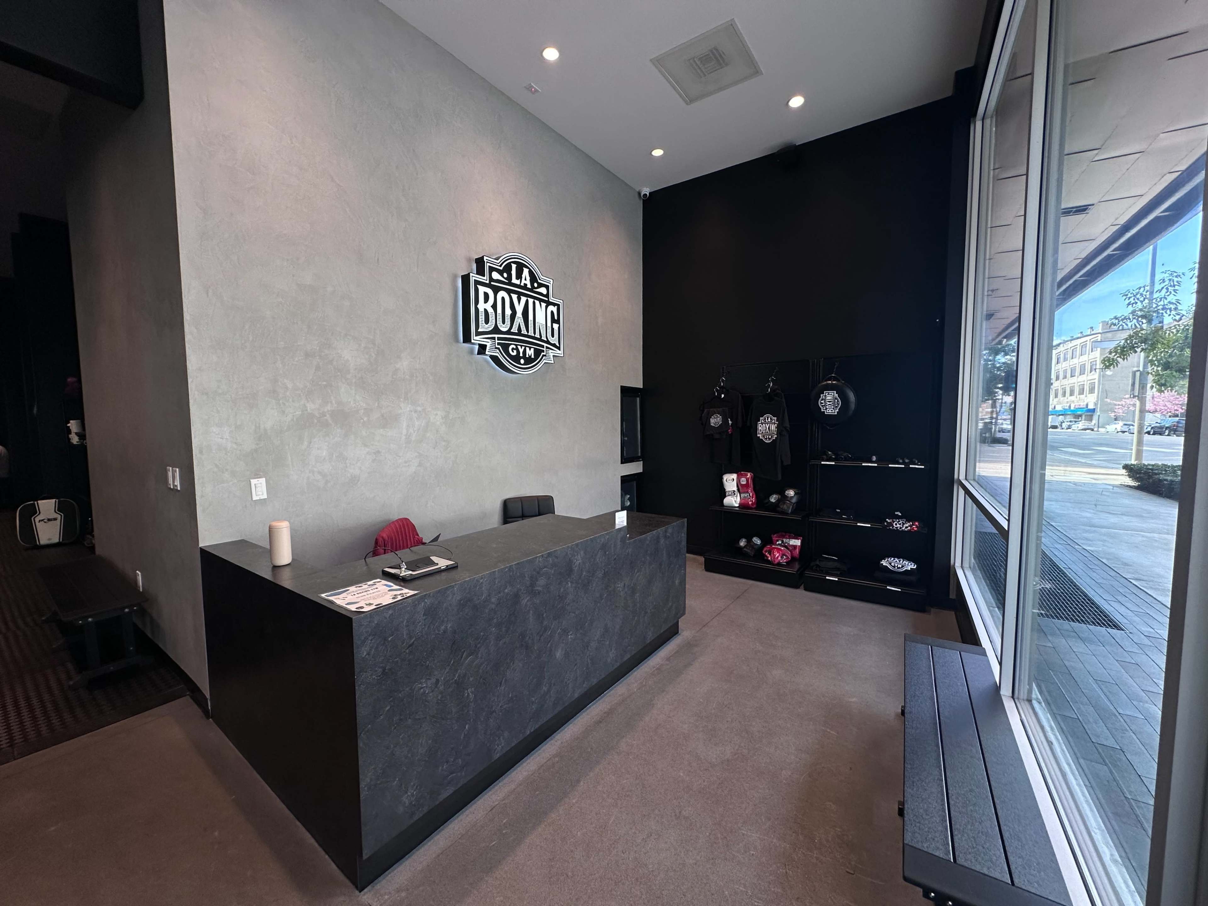 Sleek Industrial Boxing Gym Image in Downtown Los Angeles, Los Angeles, CA