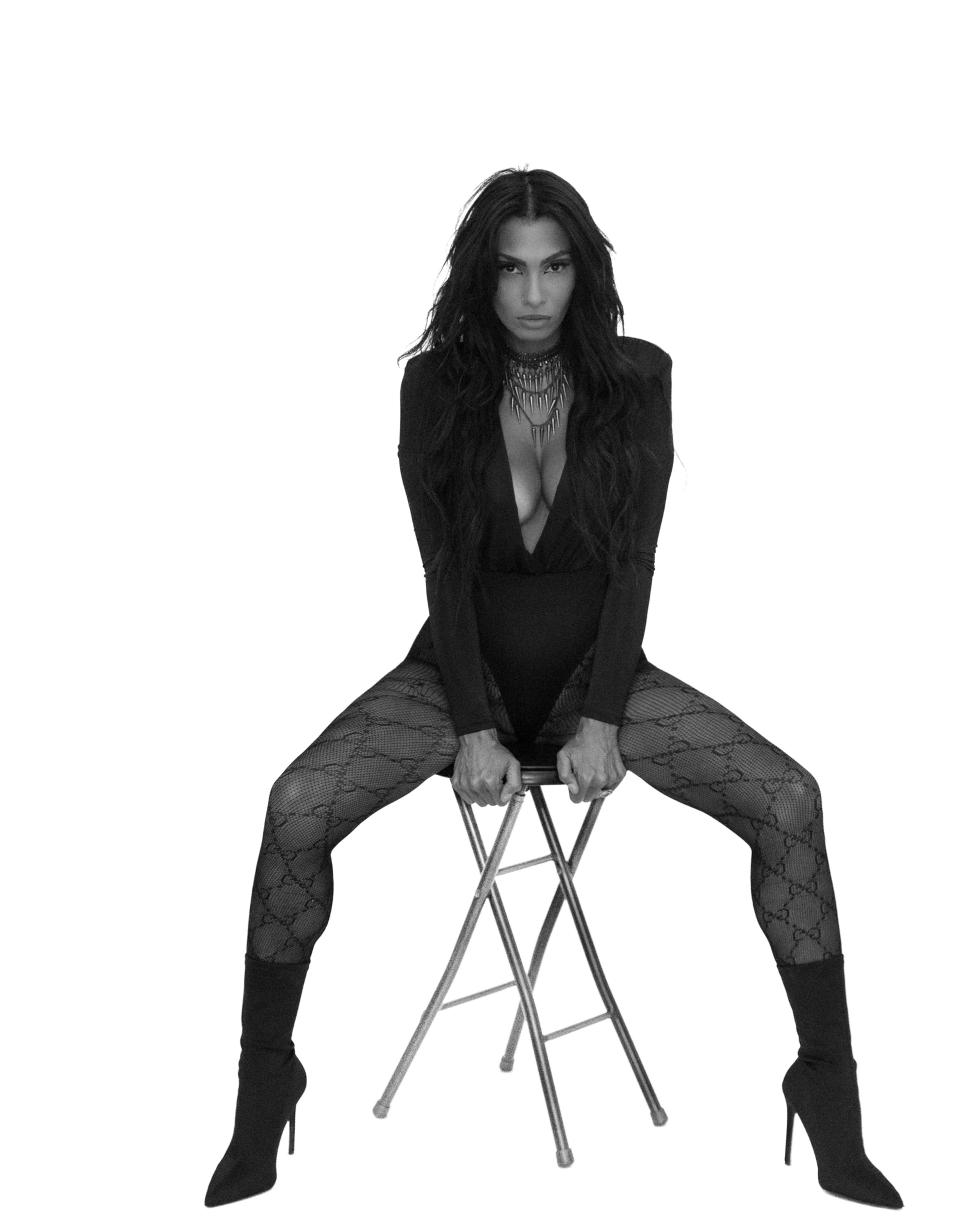 Model photo shoot