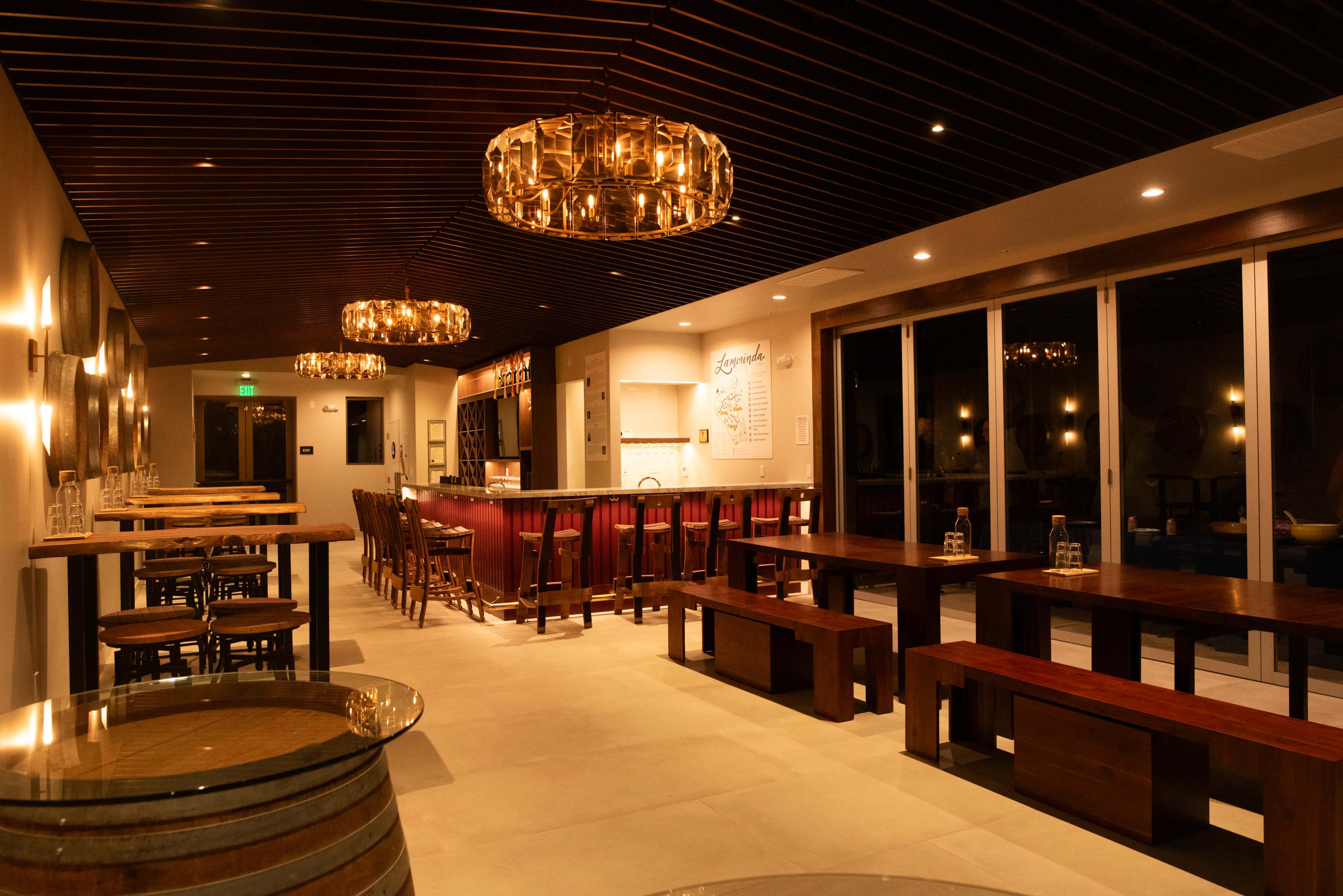 Boutique wine tasting room event space in downtown Lafayette CA Image in Moraga Blvd, Lafayette, CA