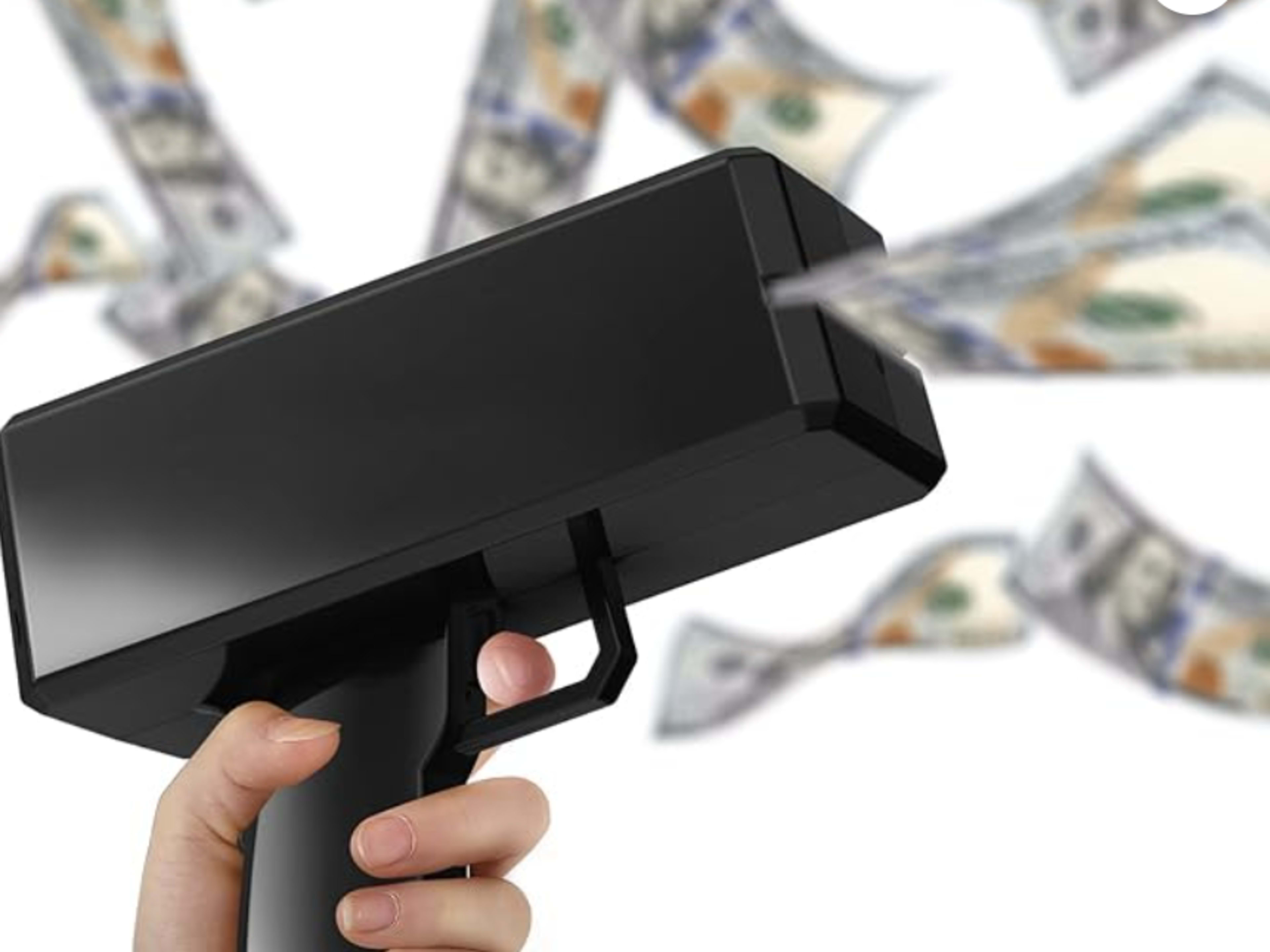 Prop Money and Money Gun