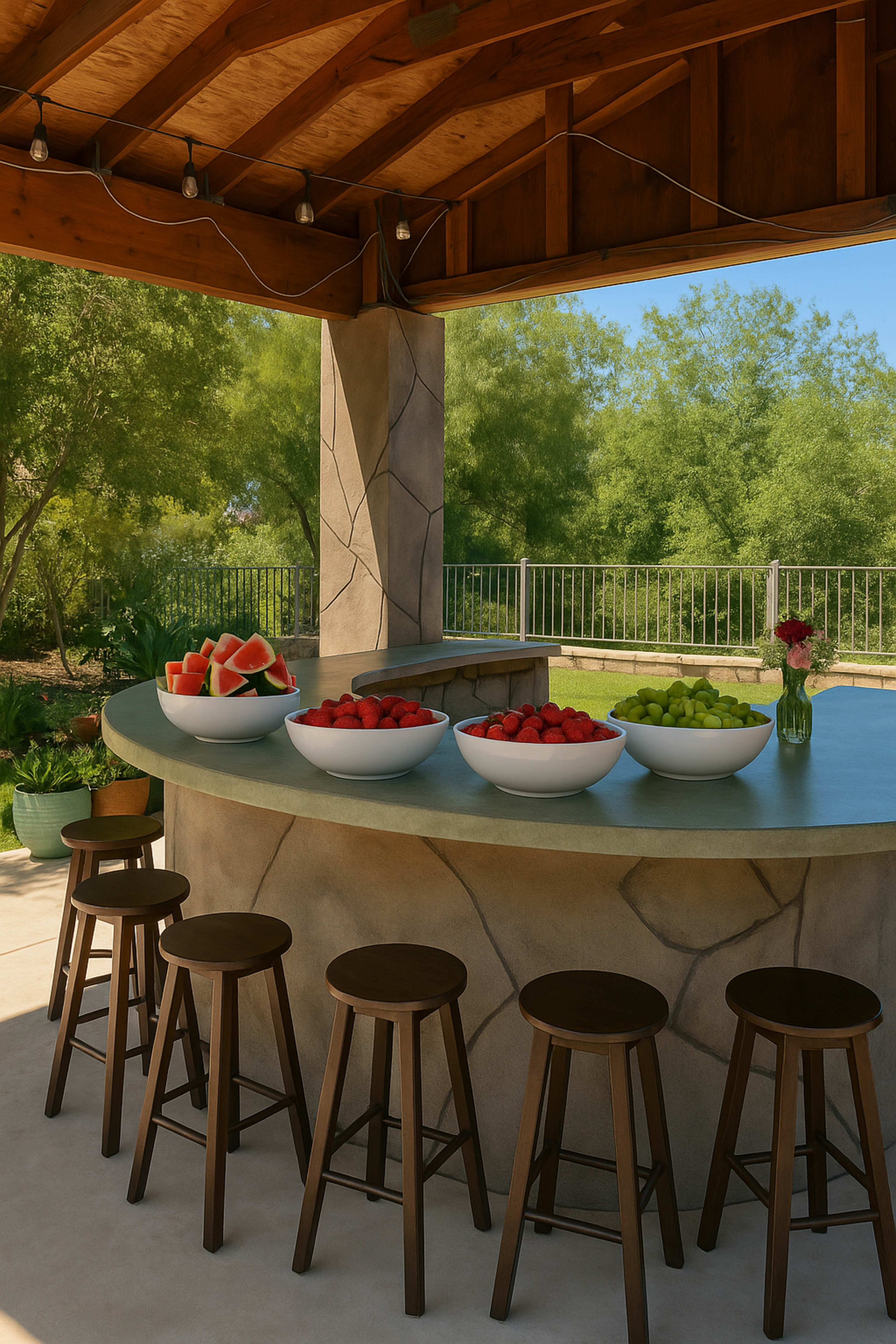 Lush Backyard Oasis in Riverside with Gazebo and Pool Access Image in Riverside, Riverside, CA