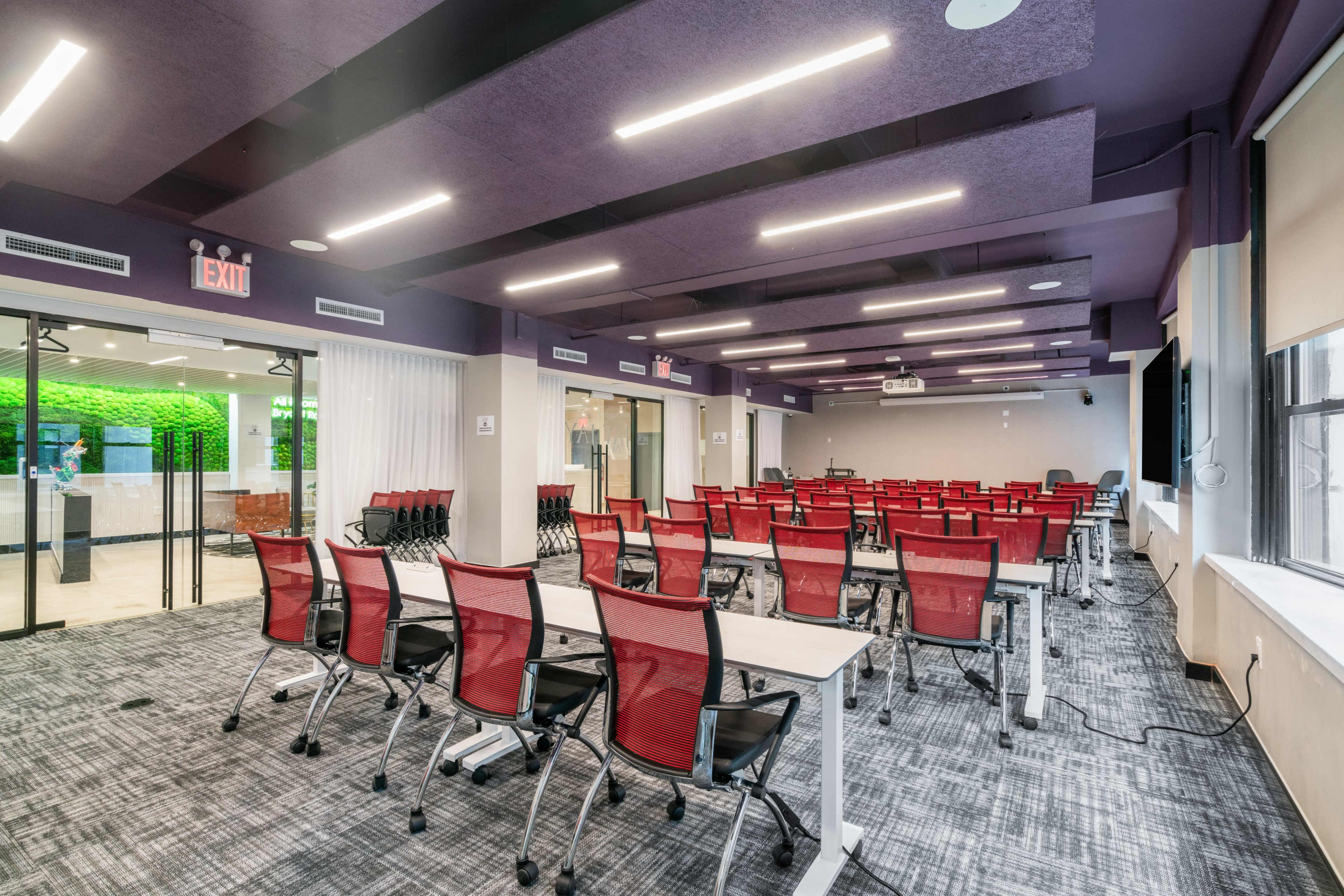 Large Training Facility in Chelsea-Kobe Room Just Opened up to 100 People-Lounge and Phone Booth Image in Midtown Manhattan, New York, NY