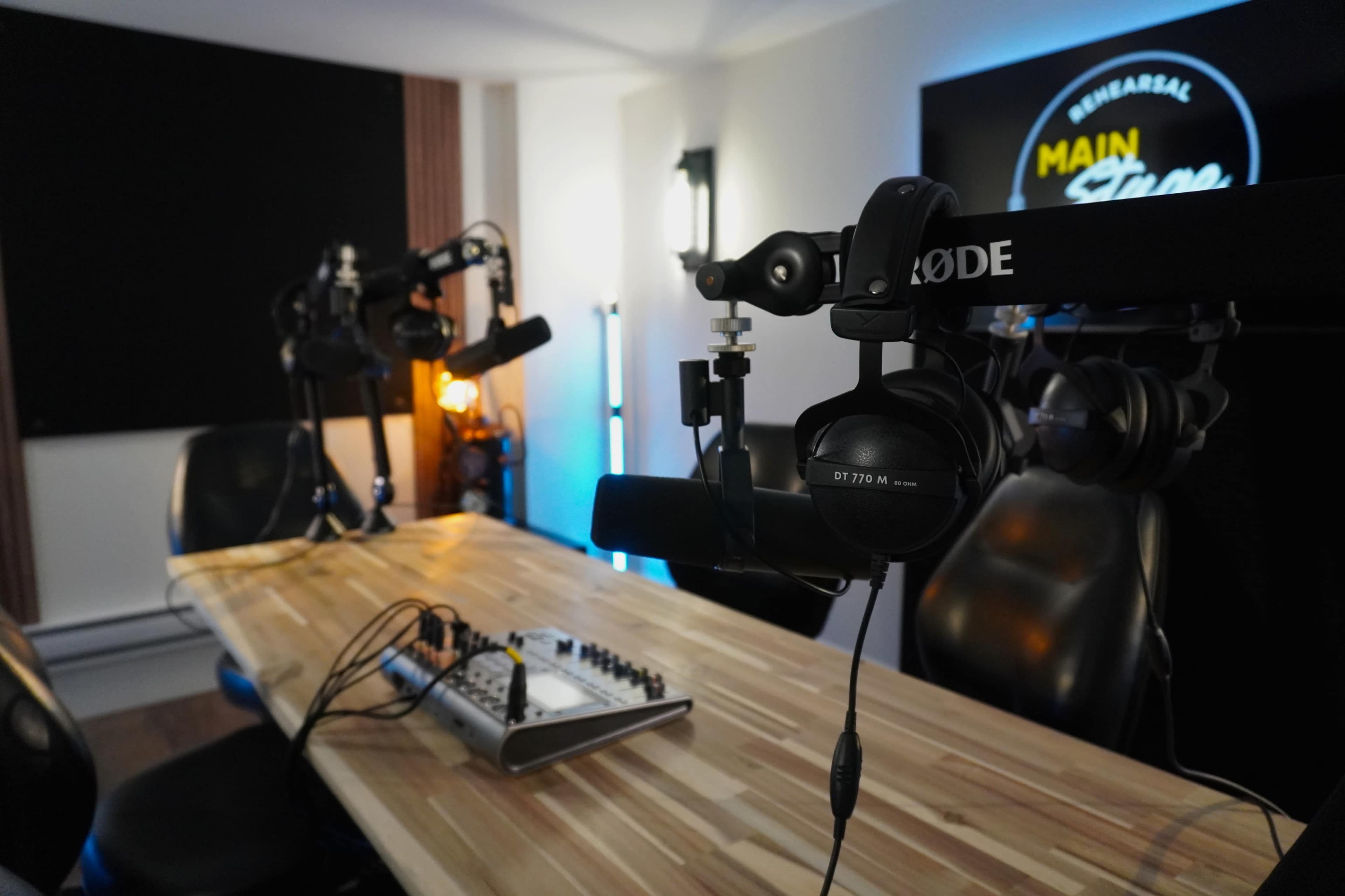 Podcast recording and media production rental space Image in Gibson, Hamilton, ON