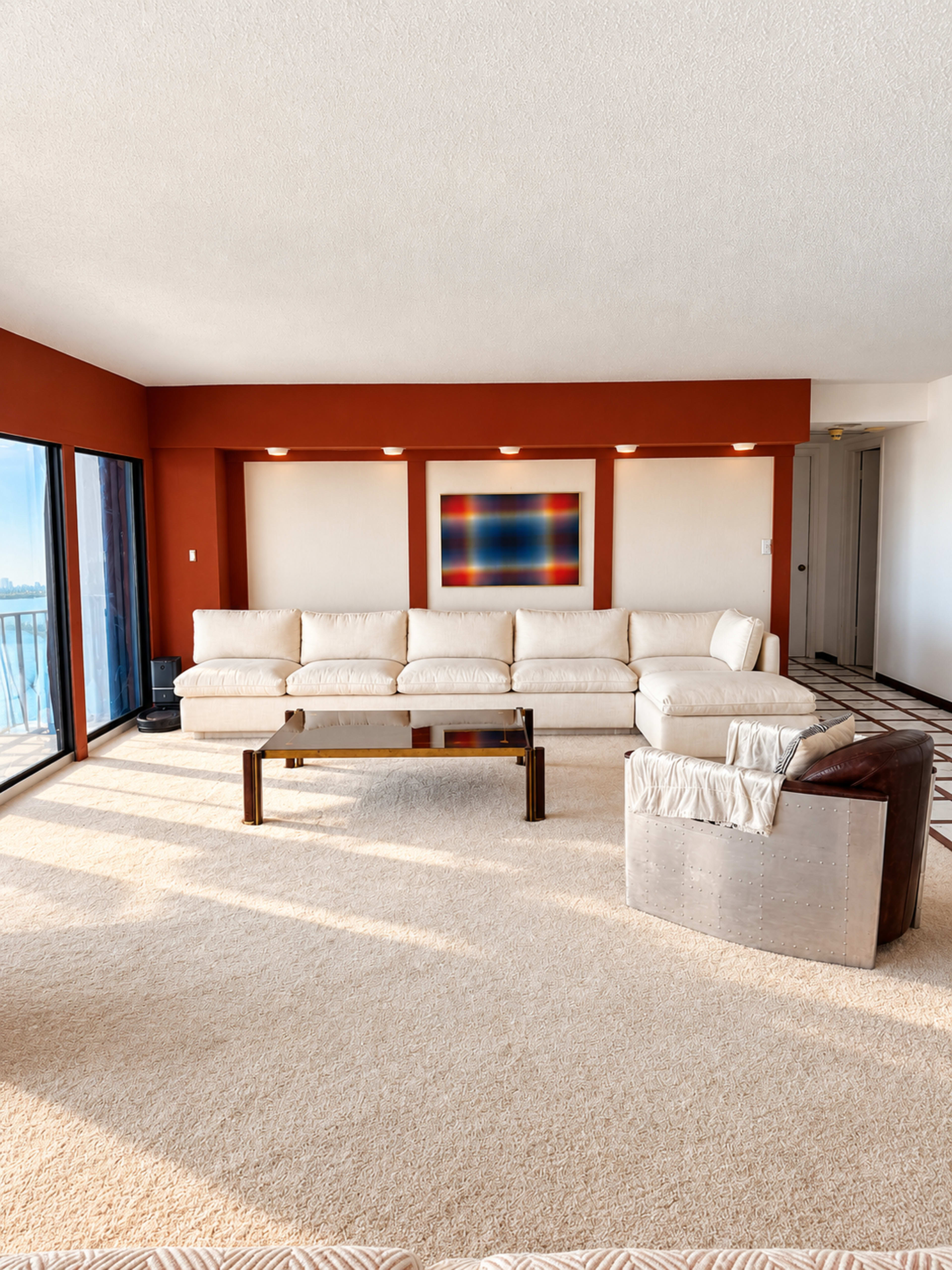 Original 1975 Mid-Century Apartment with Iconic Rotunda Image in , MIAMI, FL